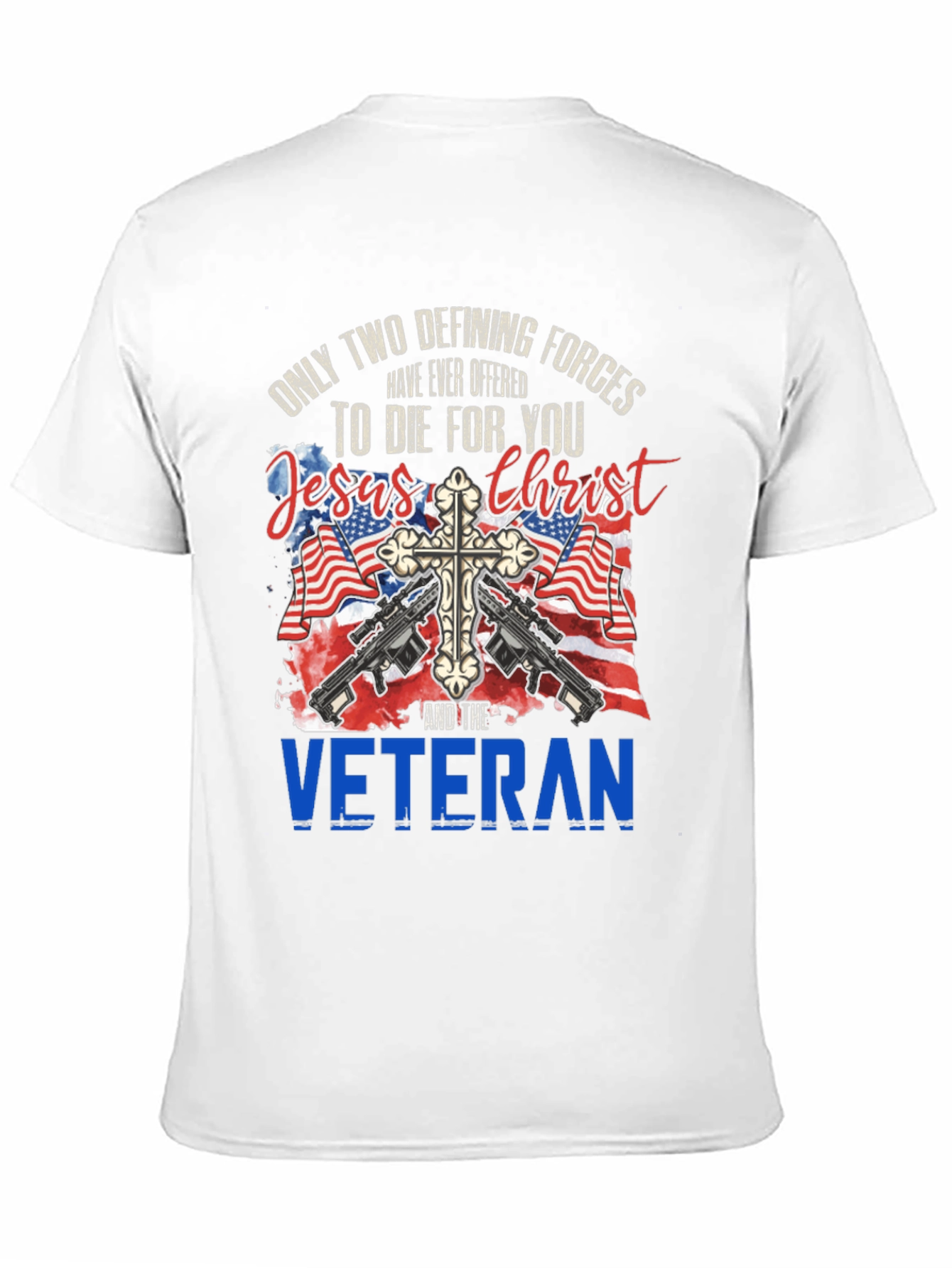 Patriotic Veteran Graphic T-Shirt