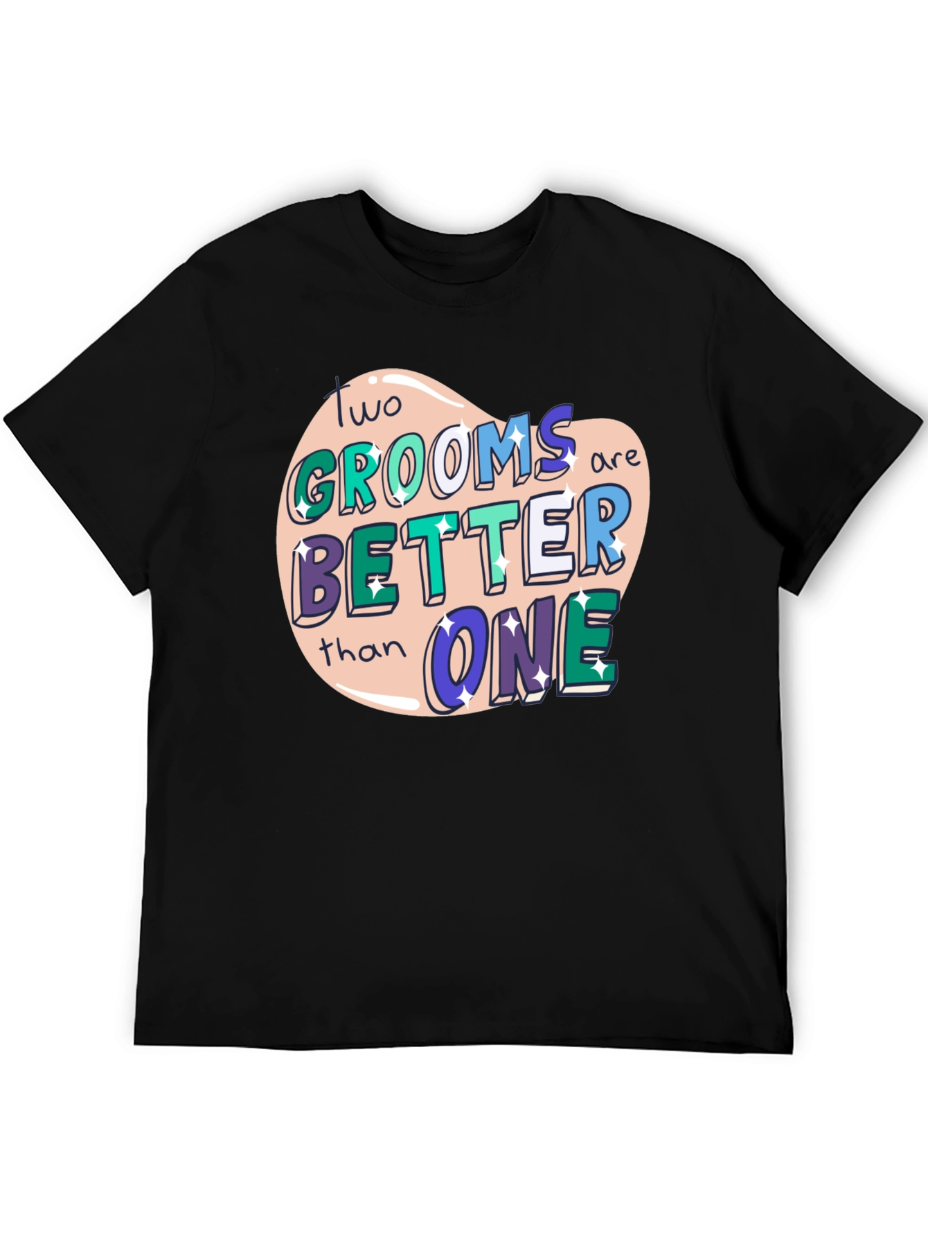 Two Grooms Better Than One Tee