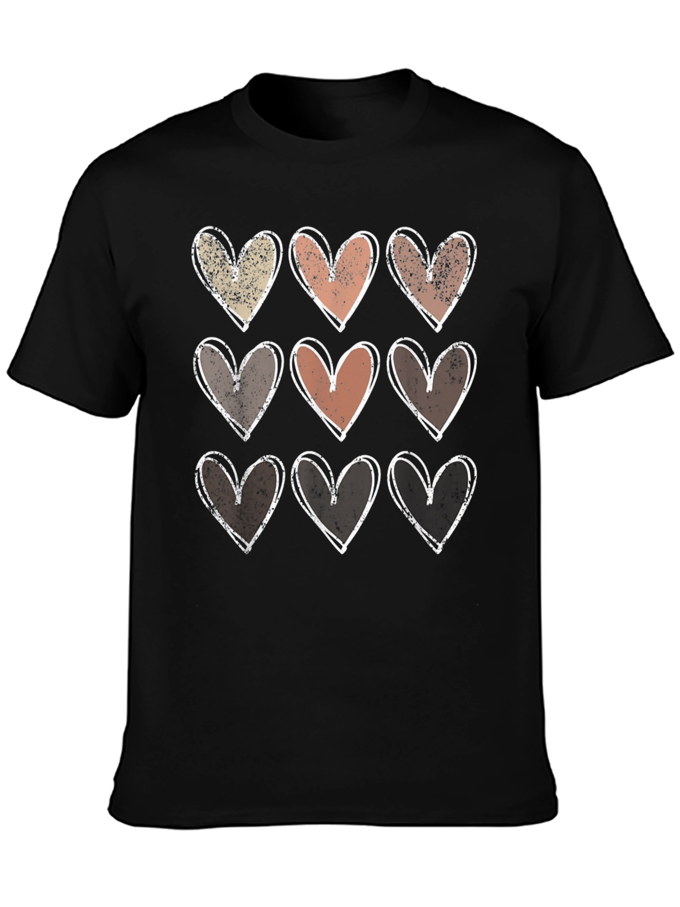 Diversity Hearts Graphic Tee
