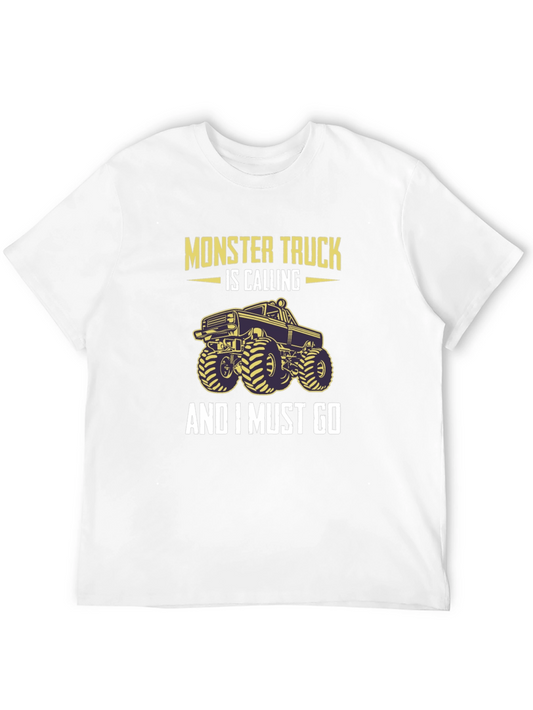 Monster Truck Calling Graphic Tee