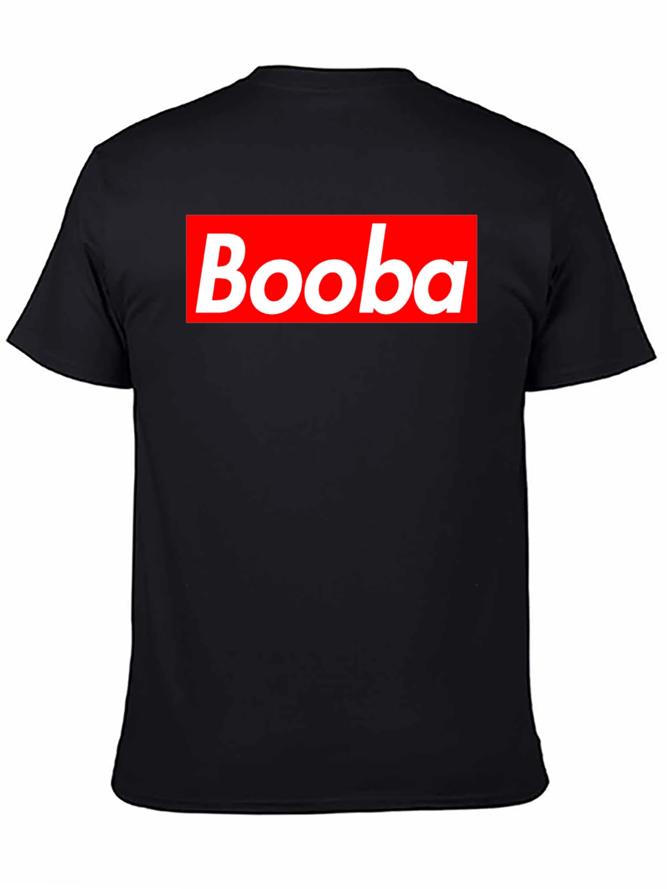 Booba Parody T-Shirt - Red Box Logo Design