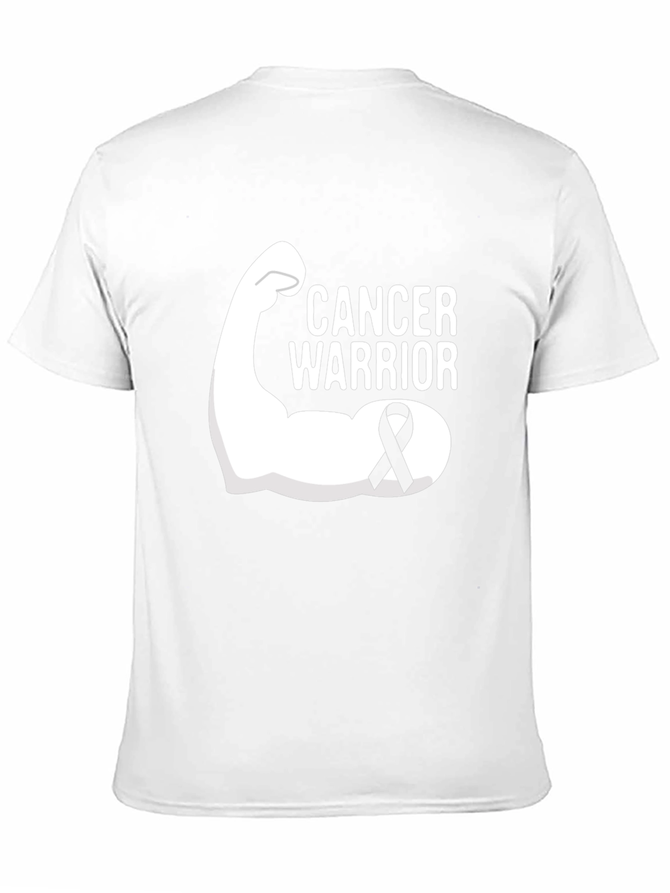 Cancer Warrior T-Shirt - Black Graphic Tee