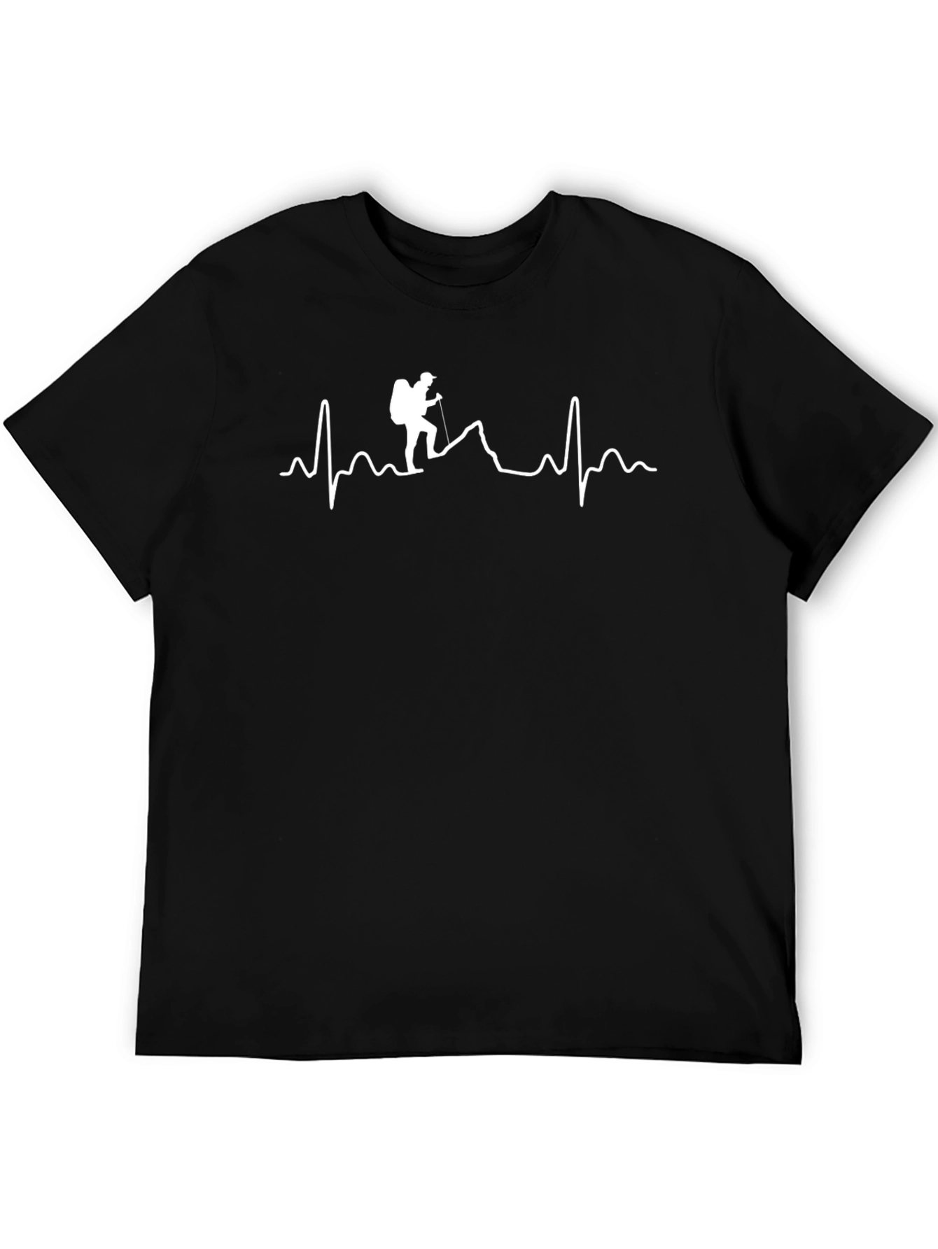 Heartbeat Hiker Tee - Mountain Adventure T-Shirt