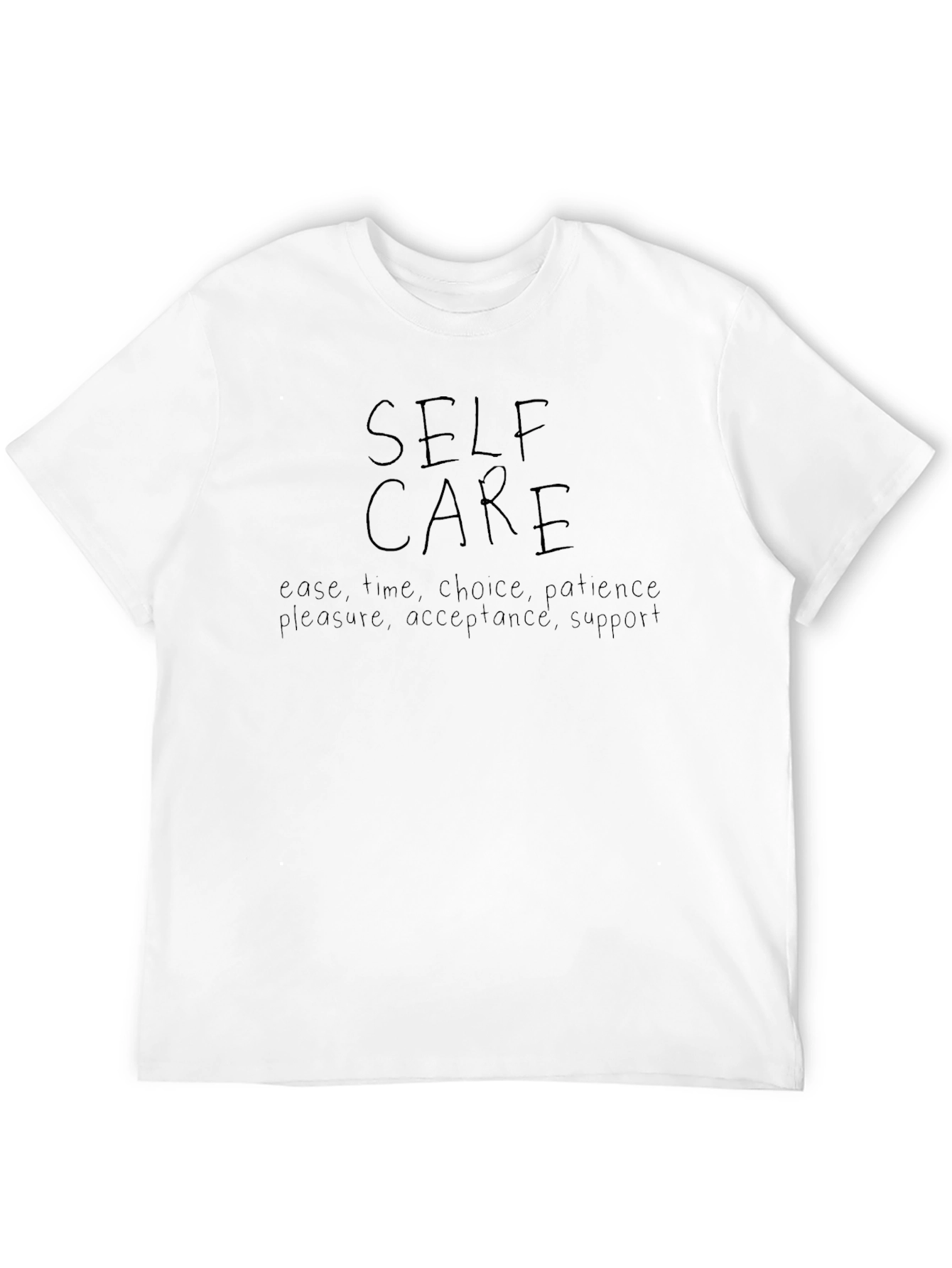 Self Care Graphic Tee - Comfort & Style