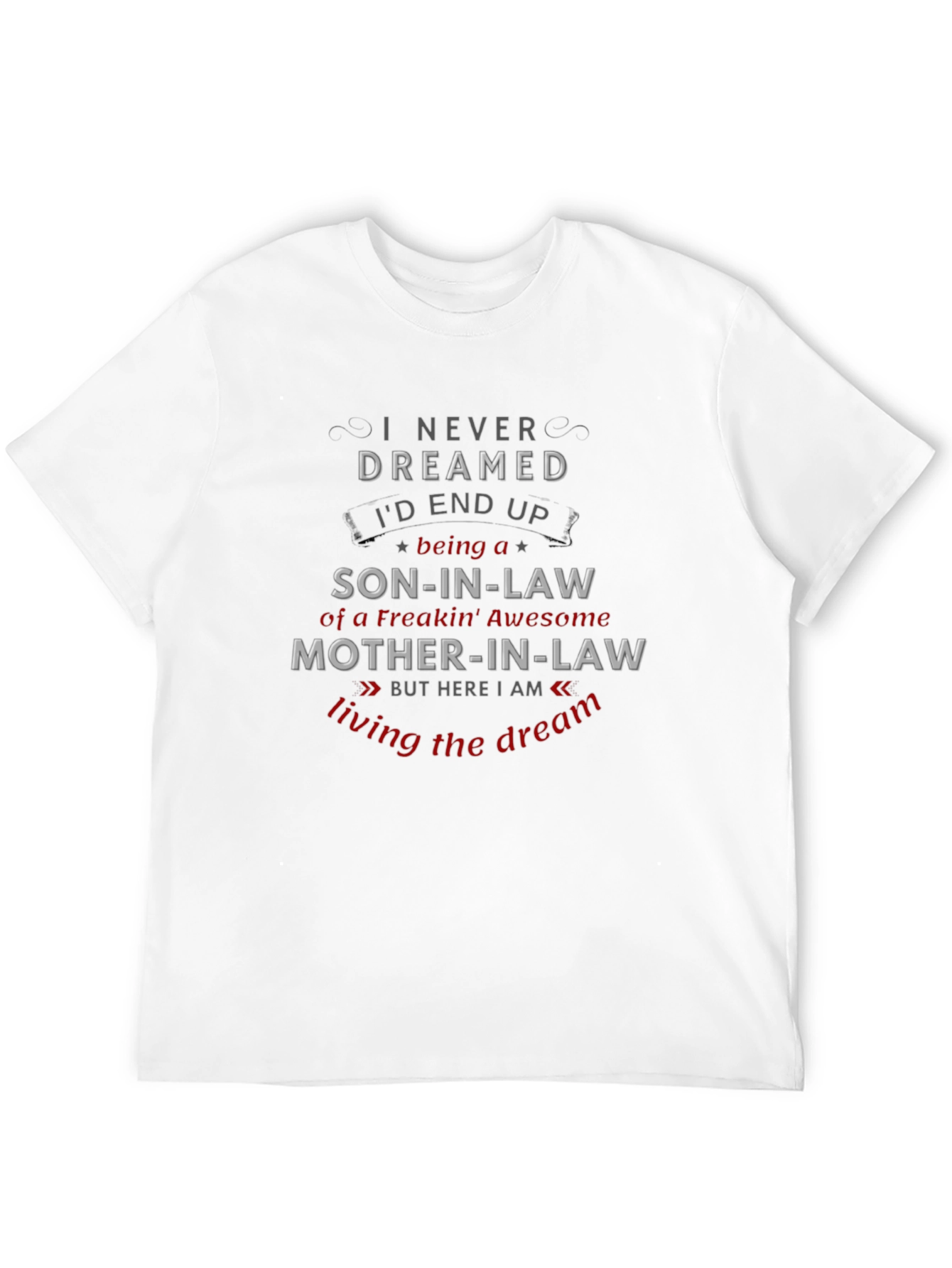 Awesome Son-in-Law Mother-in-Law Graphic T-Shirt