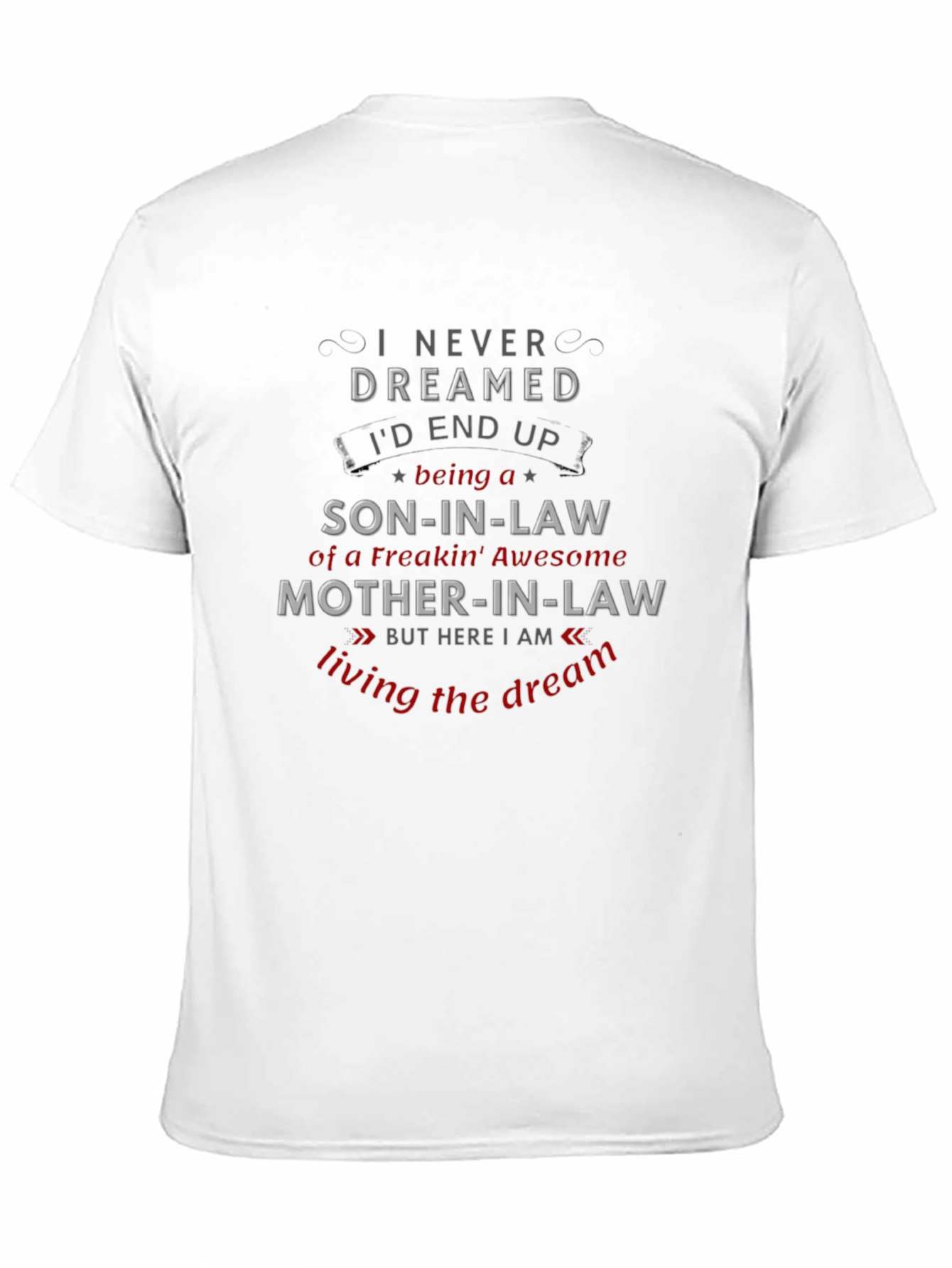 Awesome Son-in-Law Mother-in-Law Graphic T-Shirt