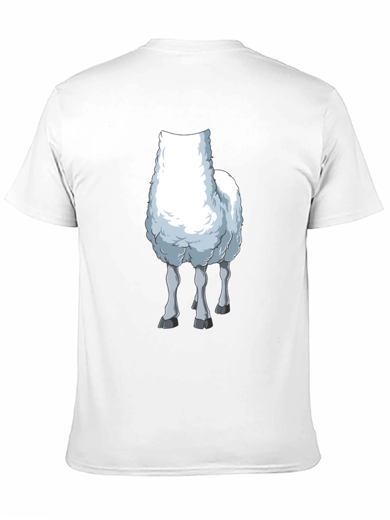 Llama Graphic Tee - Mens Black T-Shirt