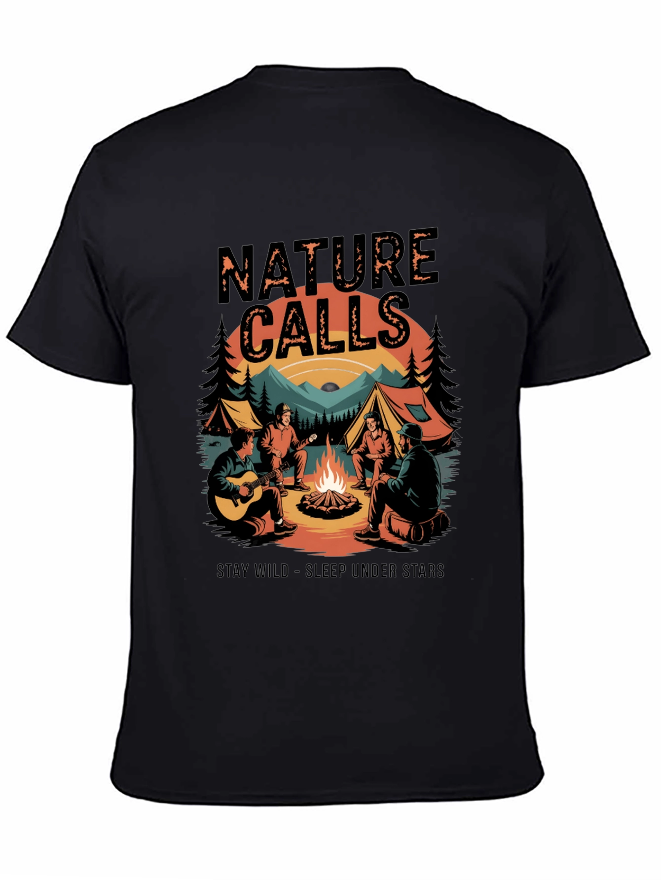 Nature Calls Camping Graphic Tee