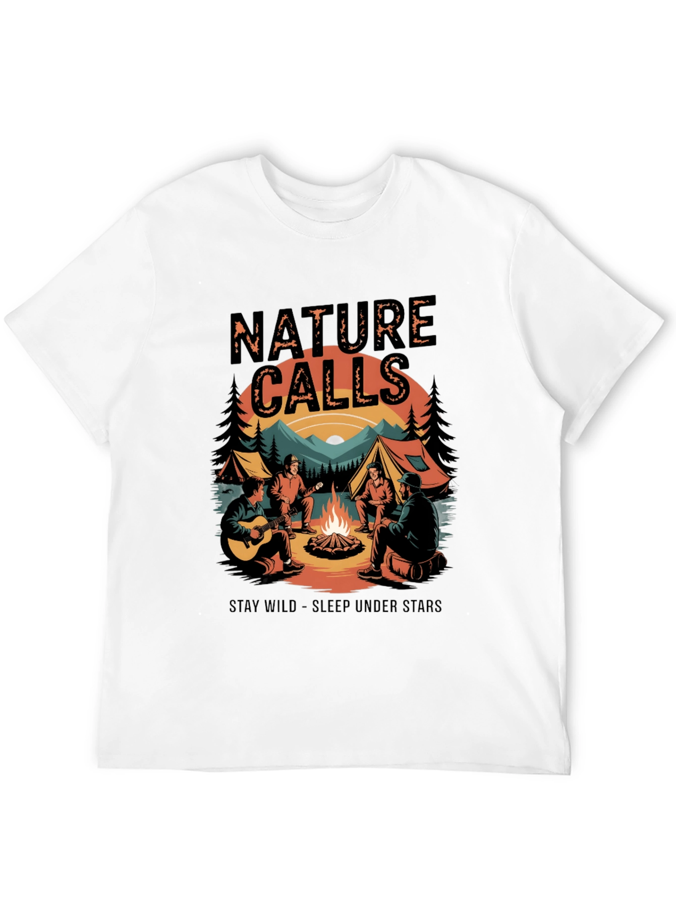 Nature Calls Camping Graphic Tee