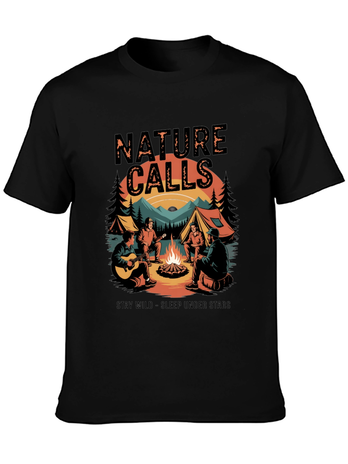 Nature Calls Camping Graphic Tee