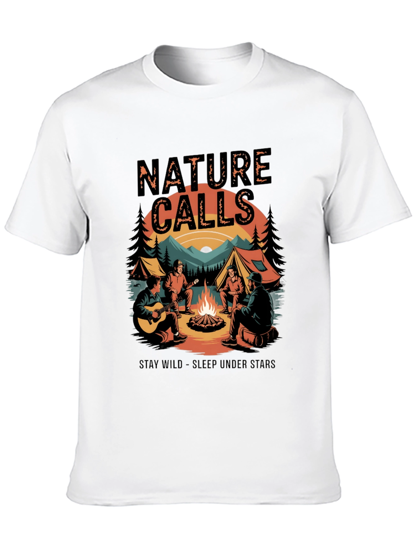 Nature Calls Camping Graphic Tee