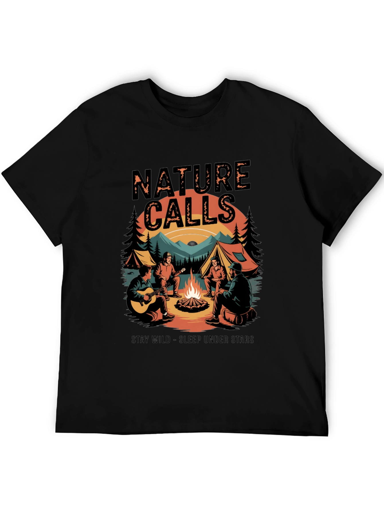 Nature Calls Camping Graphic Tee