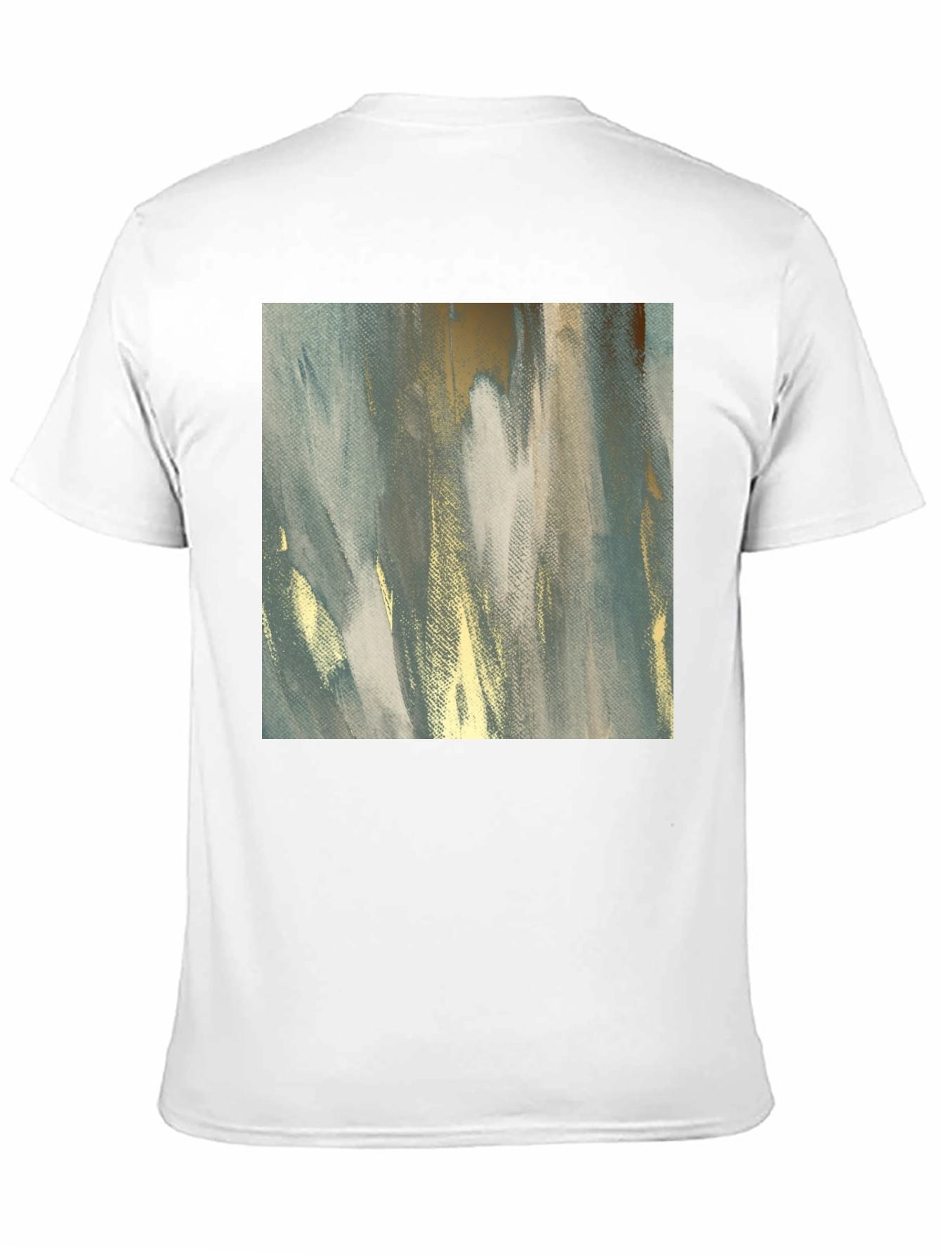 Abstract Art Print Tee - Stylish Casual Wear