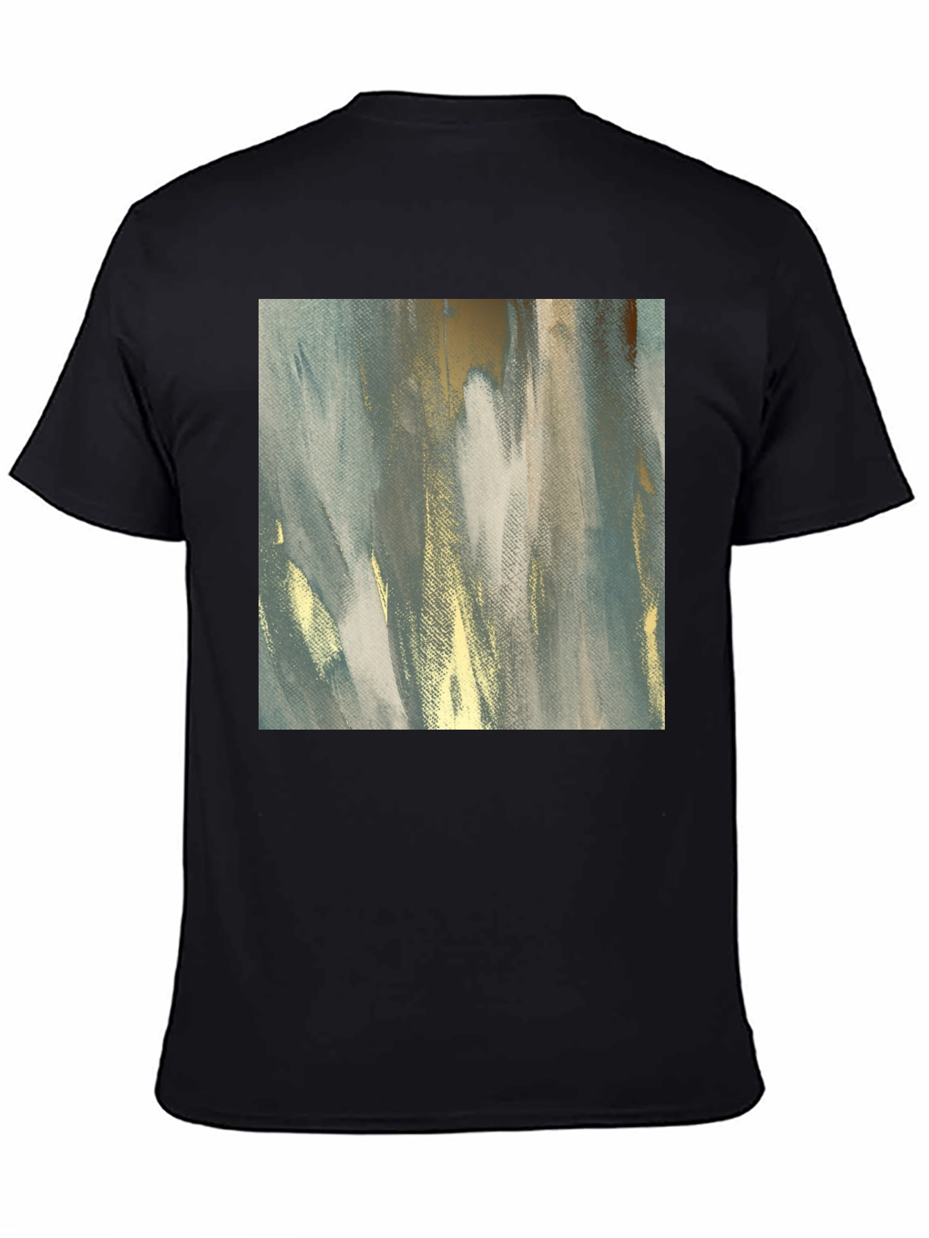 Abstract Art Print Tee - Stylish Casual Wear