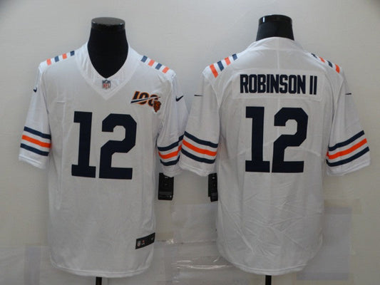 Men's Chicago Bears Allen Robinson II #12 White Game Jerseys