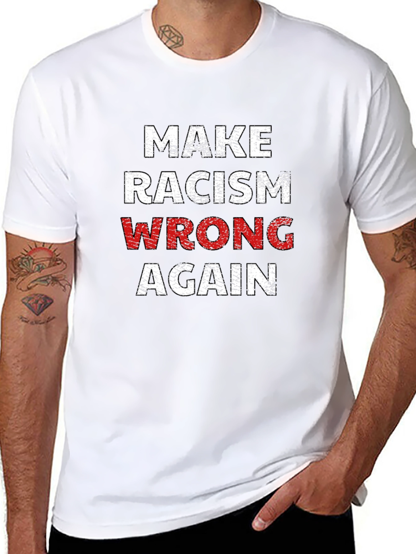 Make Racism Wrong Again T-Shirt
