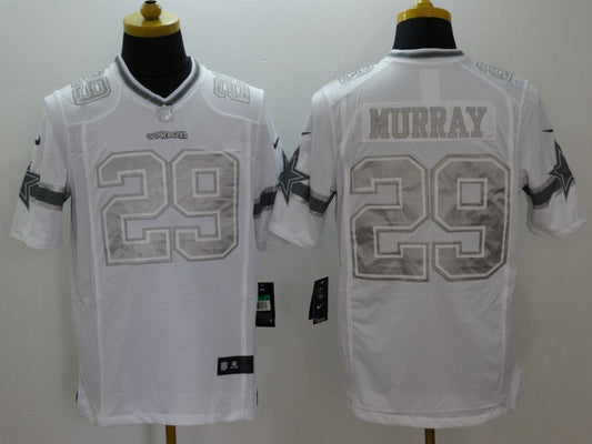 Men's Dallas Cowboys DeMarco Murray #29 White Game Jerseys