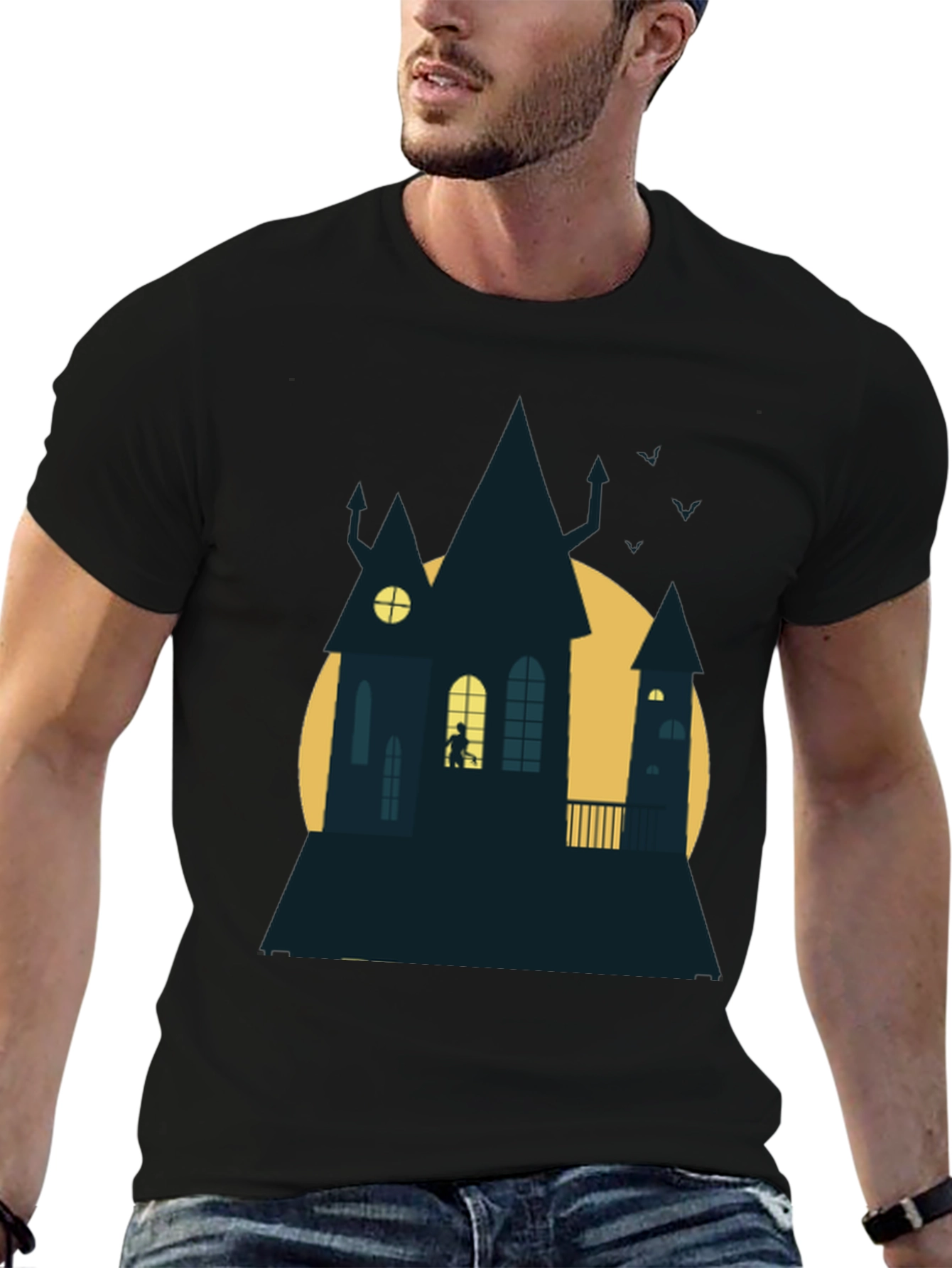Halloween House Graphic Tee