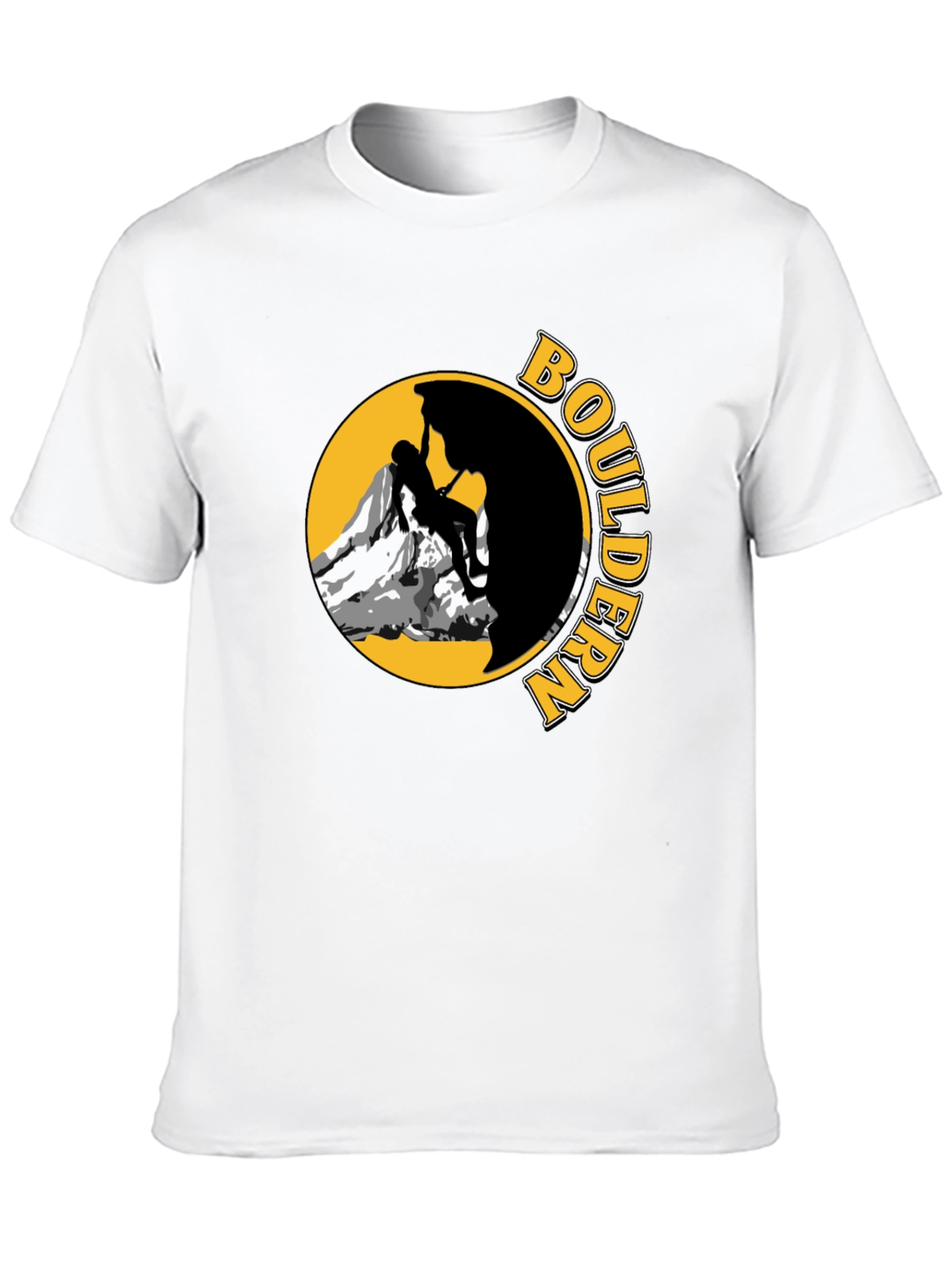 Boulder Climber Graphic Tee - Black