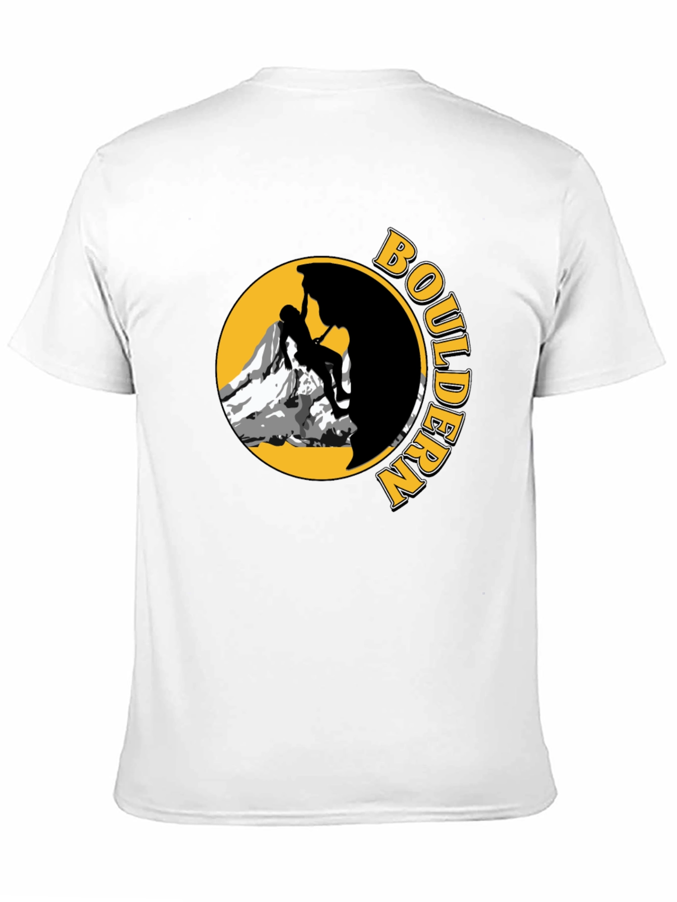 Boulder Climber Graphic Tee - Black