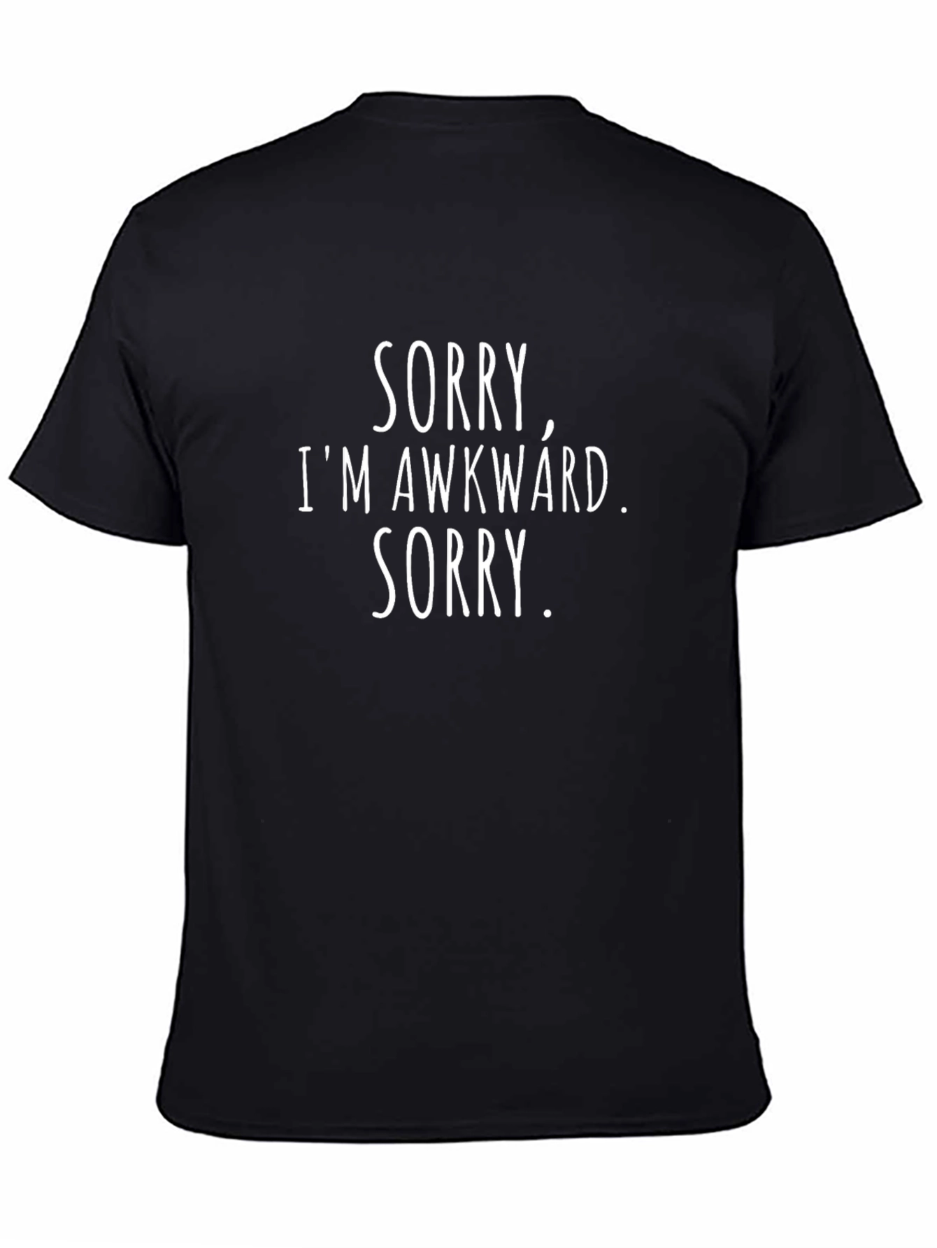 Awkward Apology Graphic Tee
