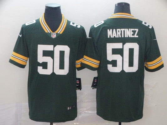 Men's Green Bay Packers Blake Martinez #50 Green Game Jerseys