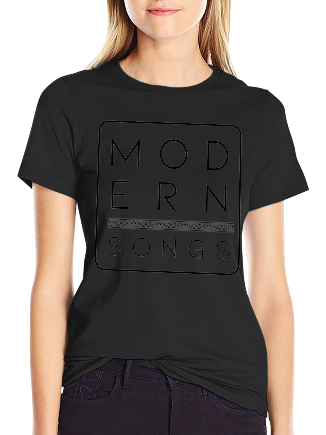 Modern Songs Black T-Shirt