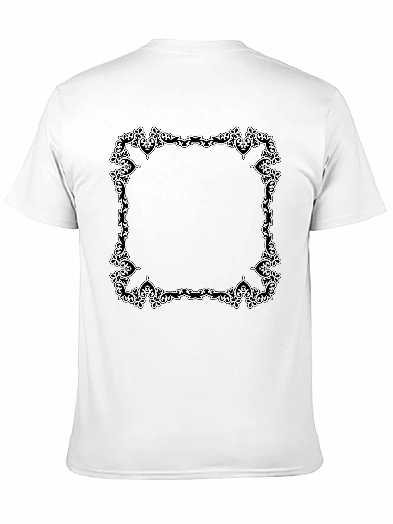 Ornate Frame Black T-Shirt - Graphic Tee