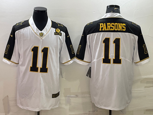 Men's Dallas Cowboys Micah Parsons #11 White Game Player Jerseys
