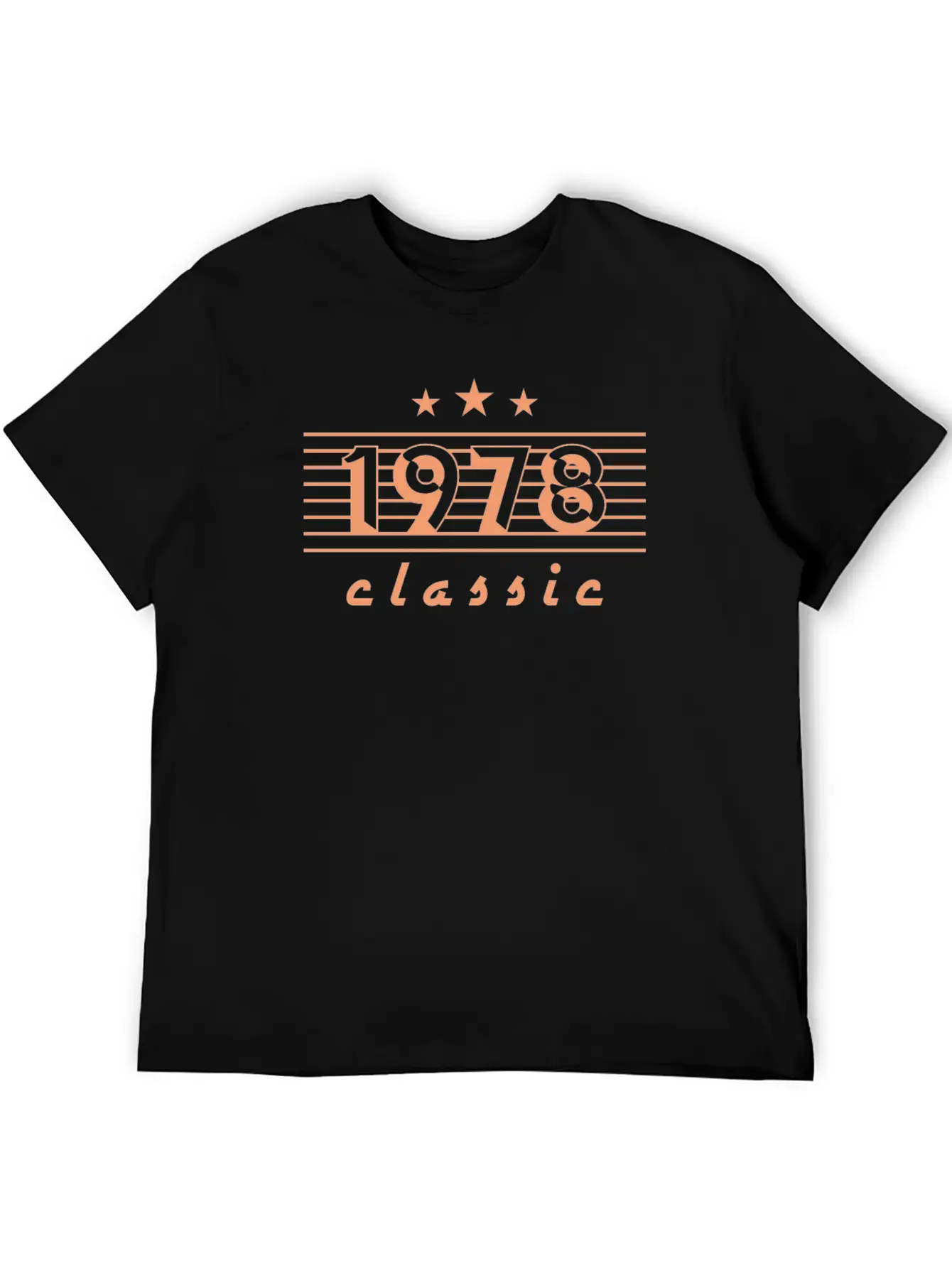 1978 Classic 40 Th Birthday Timeless Short Sleeve Tee – Comfy And Minimalist Design