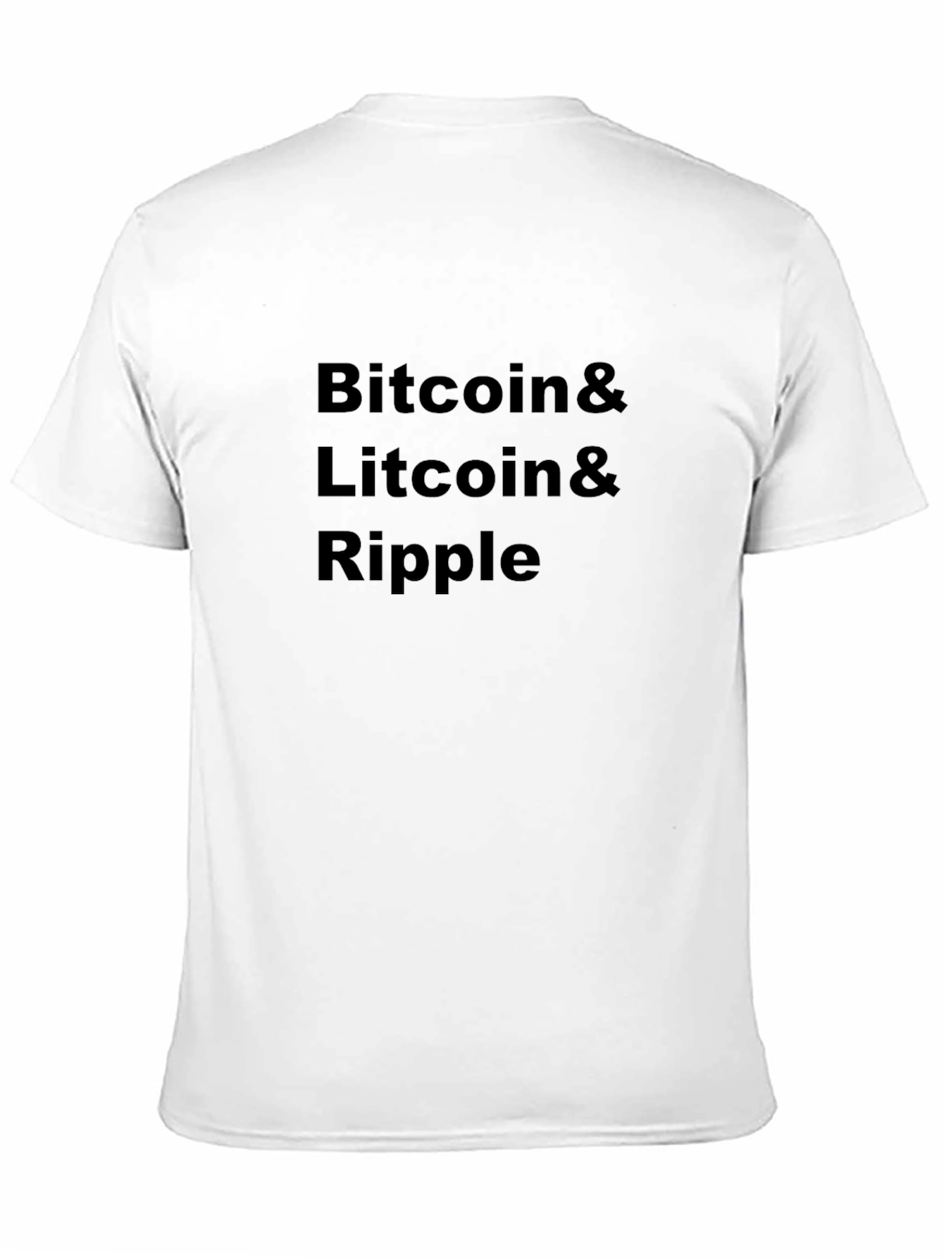 Bitcoin Litecoin Ripple Crypto T-Shirt