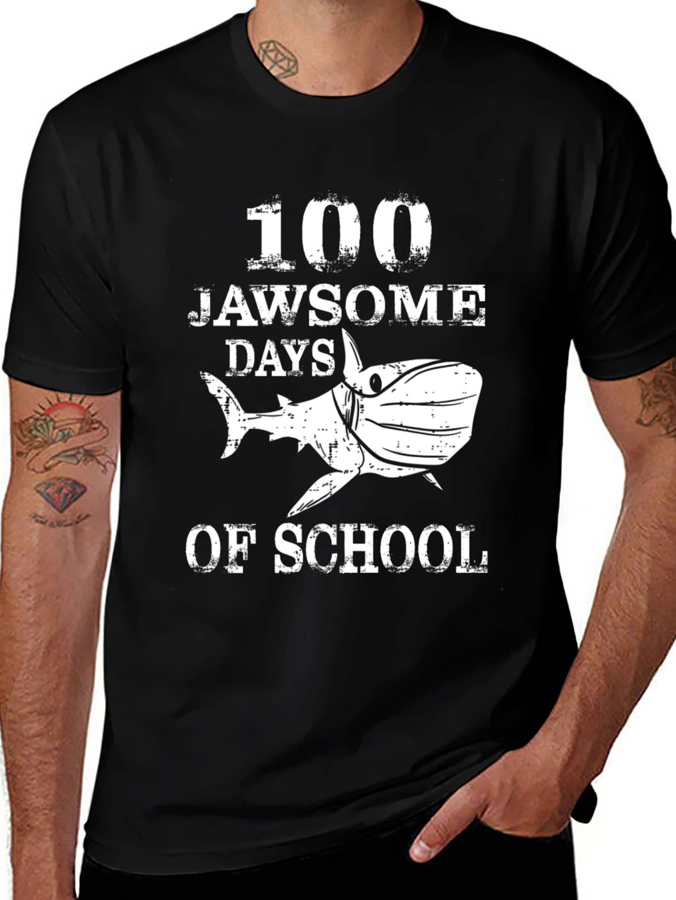 100 Days Jawsome School Shirt