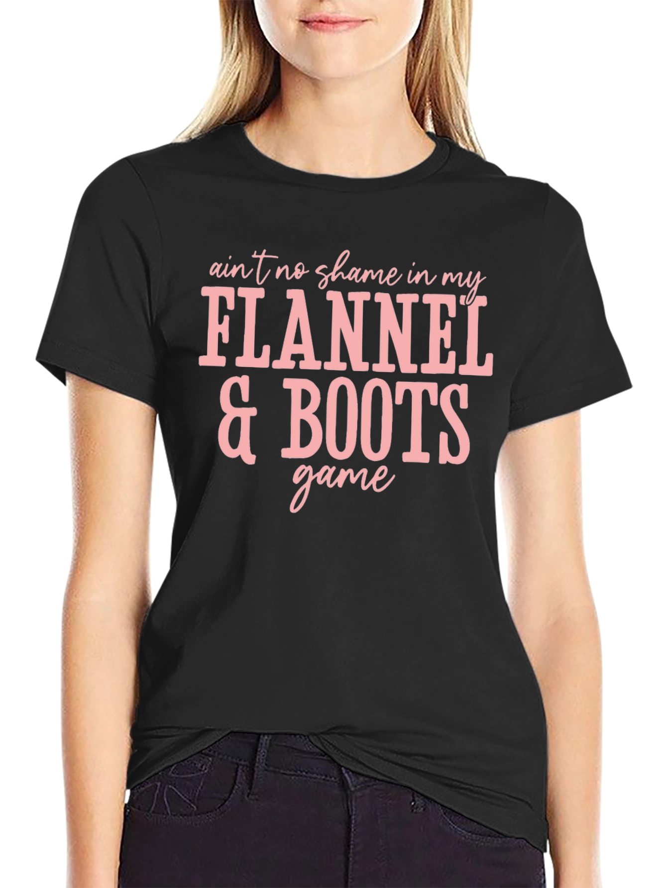Flannel & Boots Graphic T-Shirt