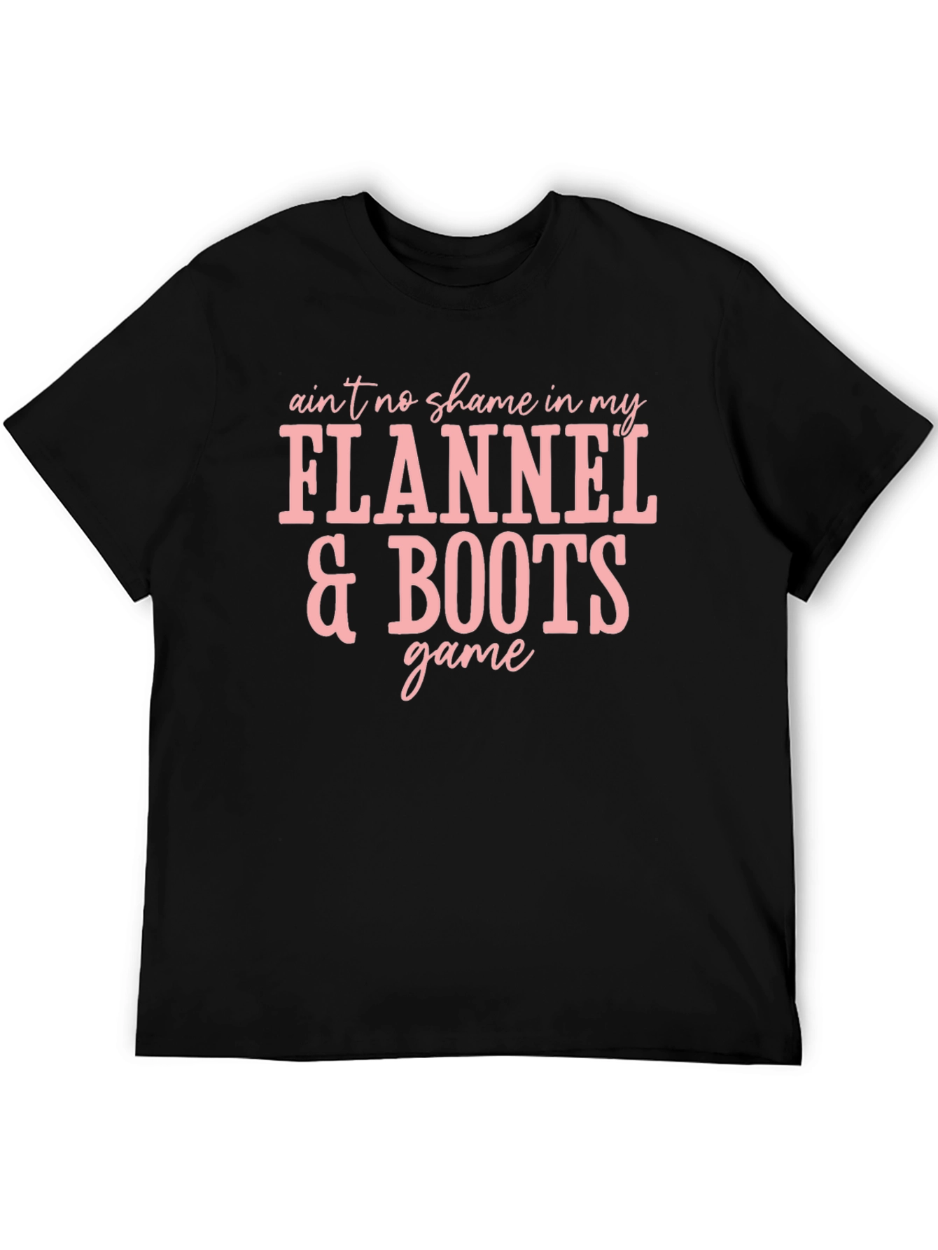 Flannel & Boots Graphic T-Shirt