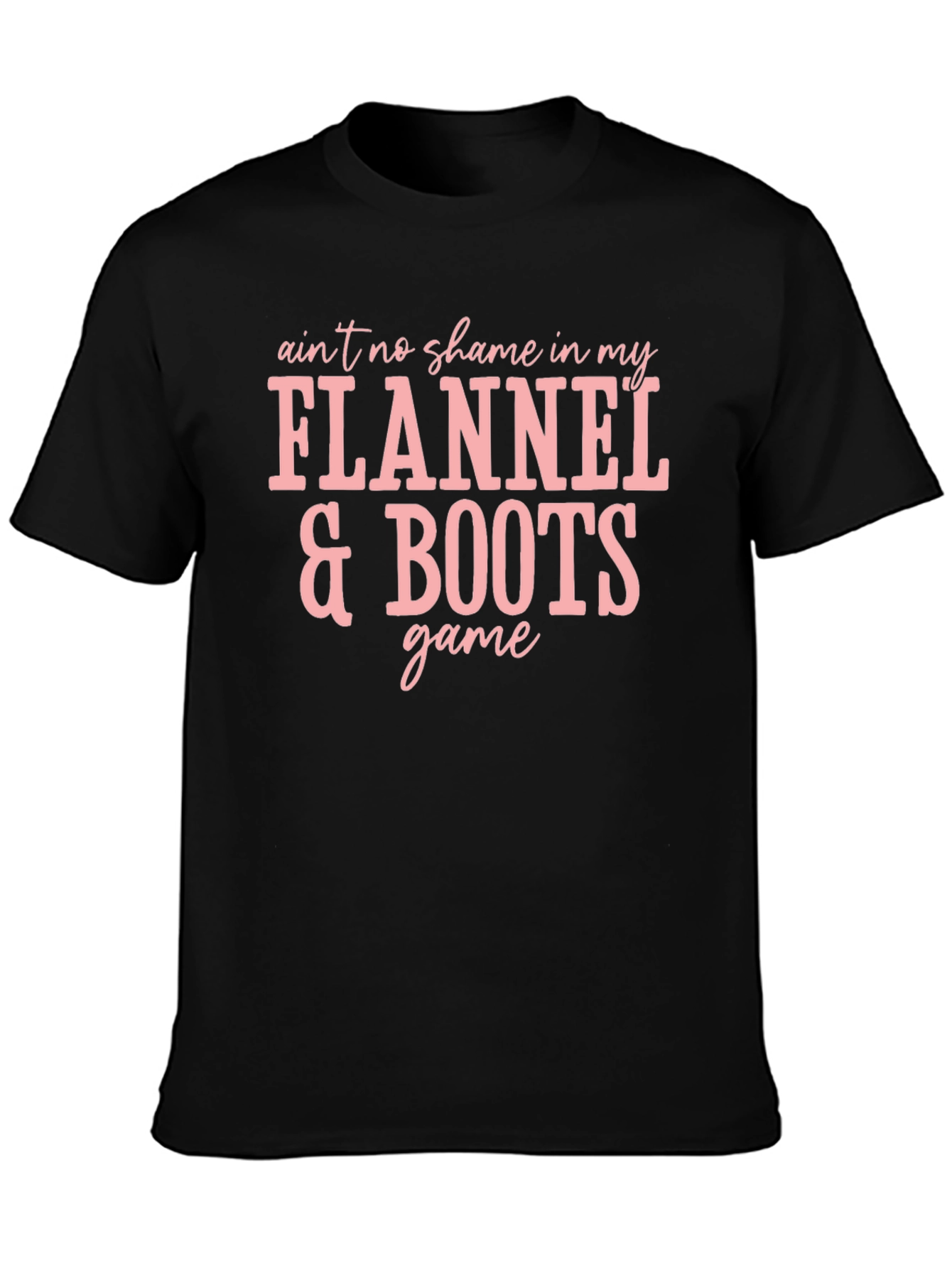 Flannel & Boots Graphic T-Shirt