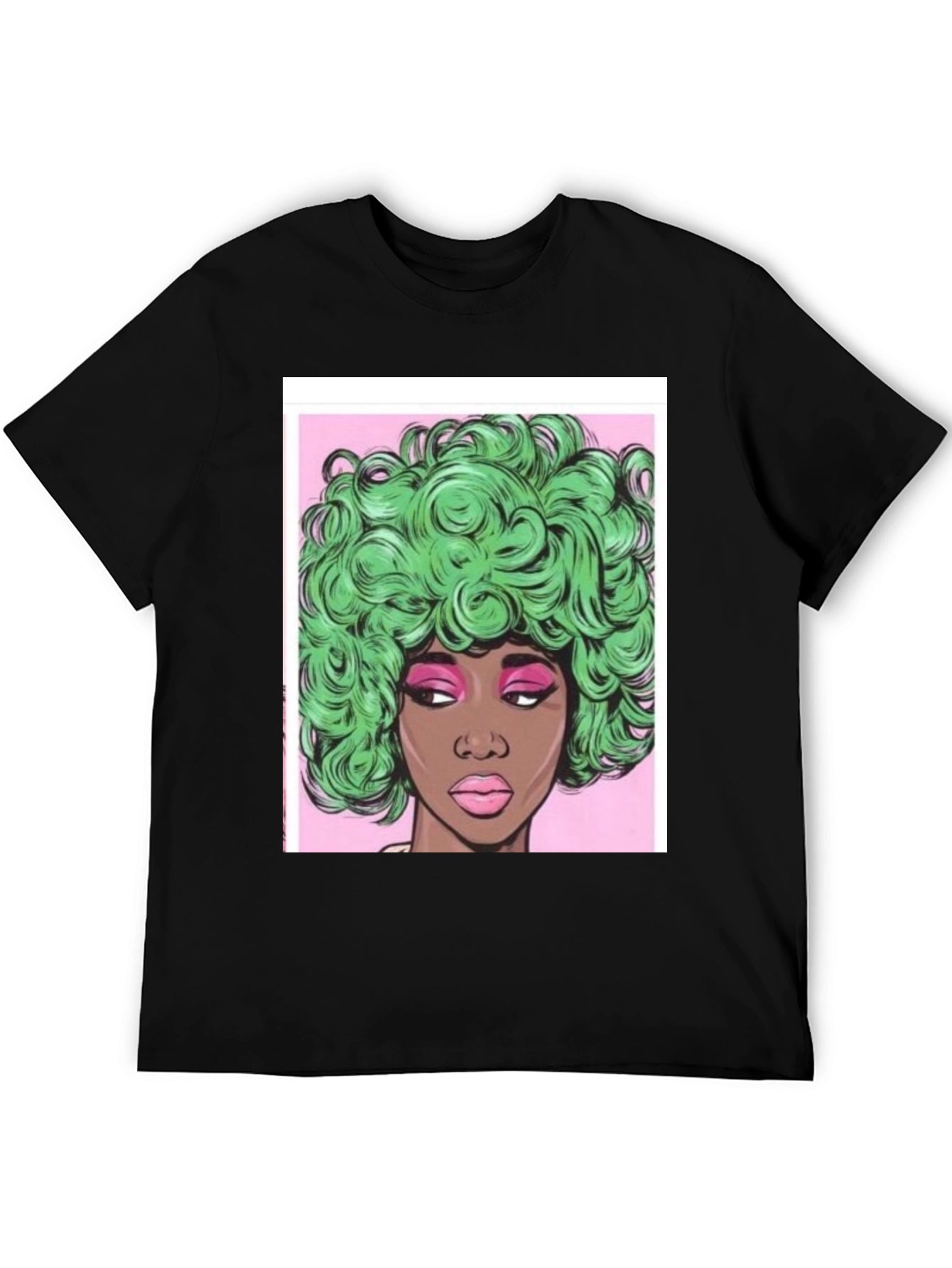 Funky Afro Pop Art T-Shirt