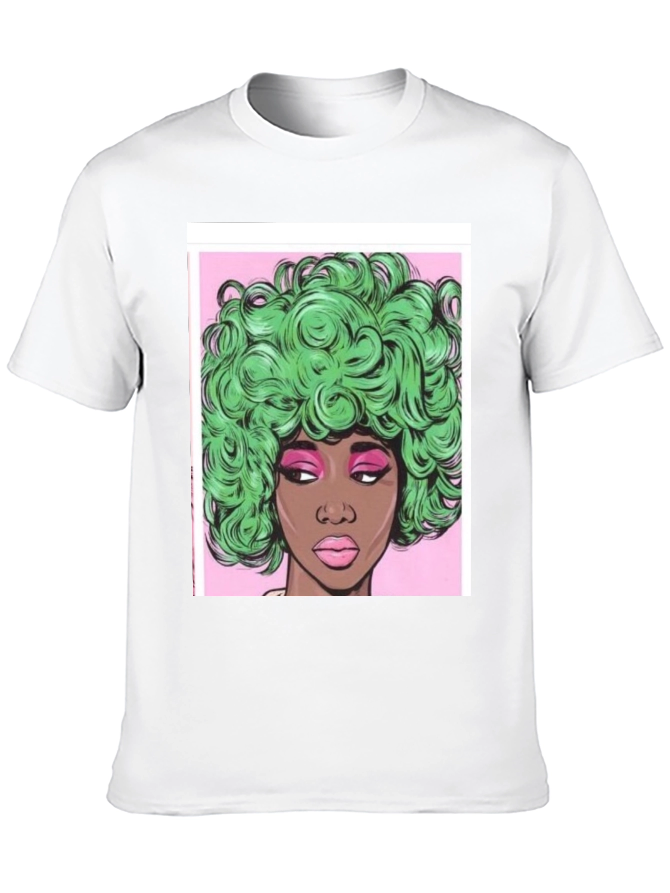 Funky Afro Pop Art T-Shirt