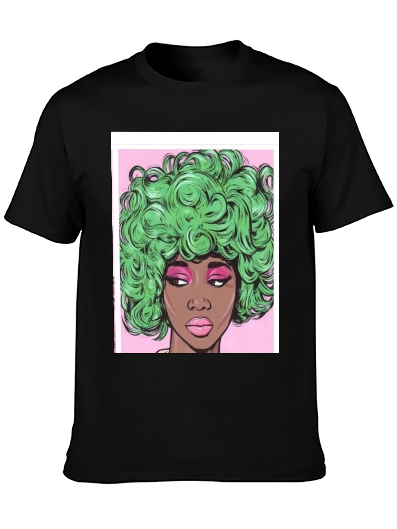 Funky Afro Pop Art T-Shirt