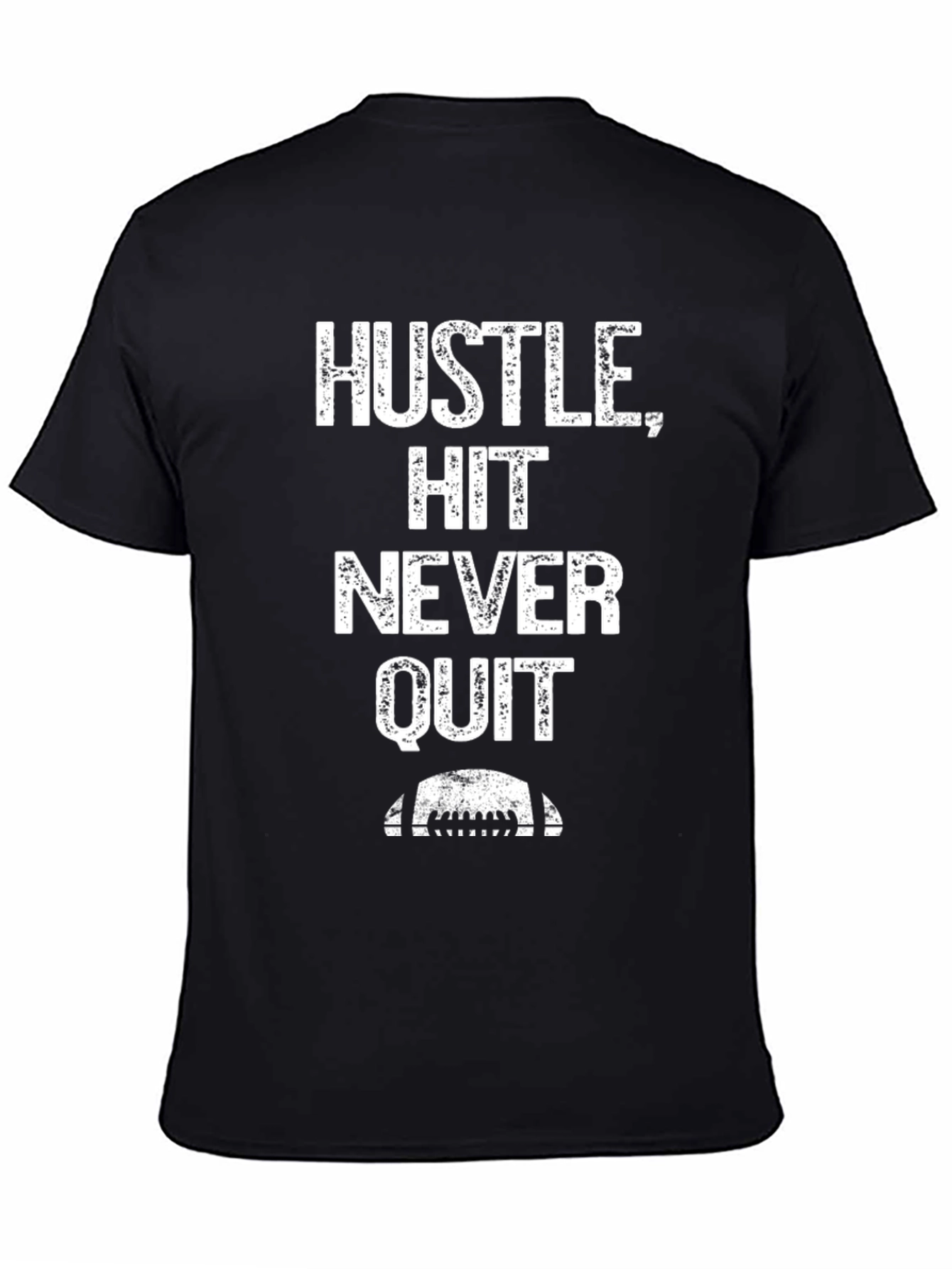 Hustle Hit Never Quit Graphic Tee