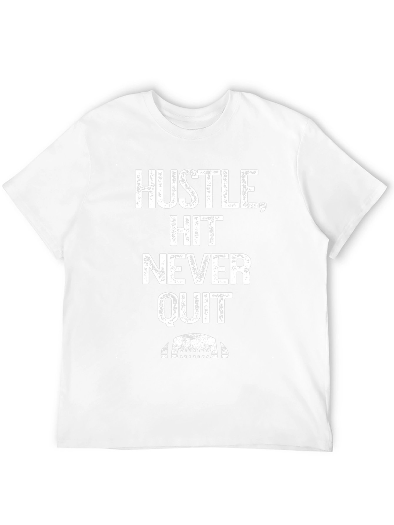 Hustle Hit Never Quit Graphic Tee