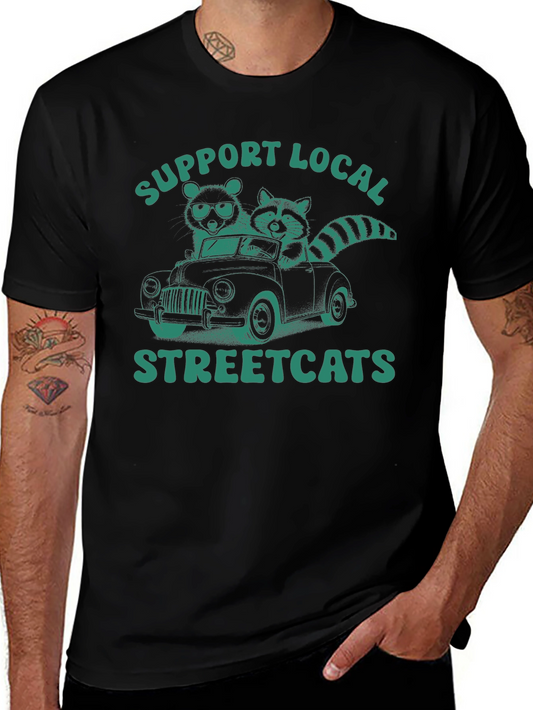 Support Local Streetcats T-Shirt