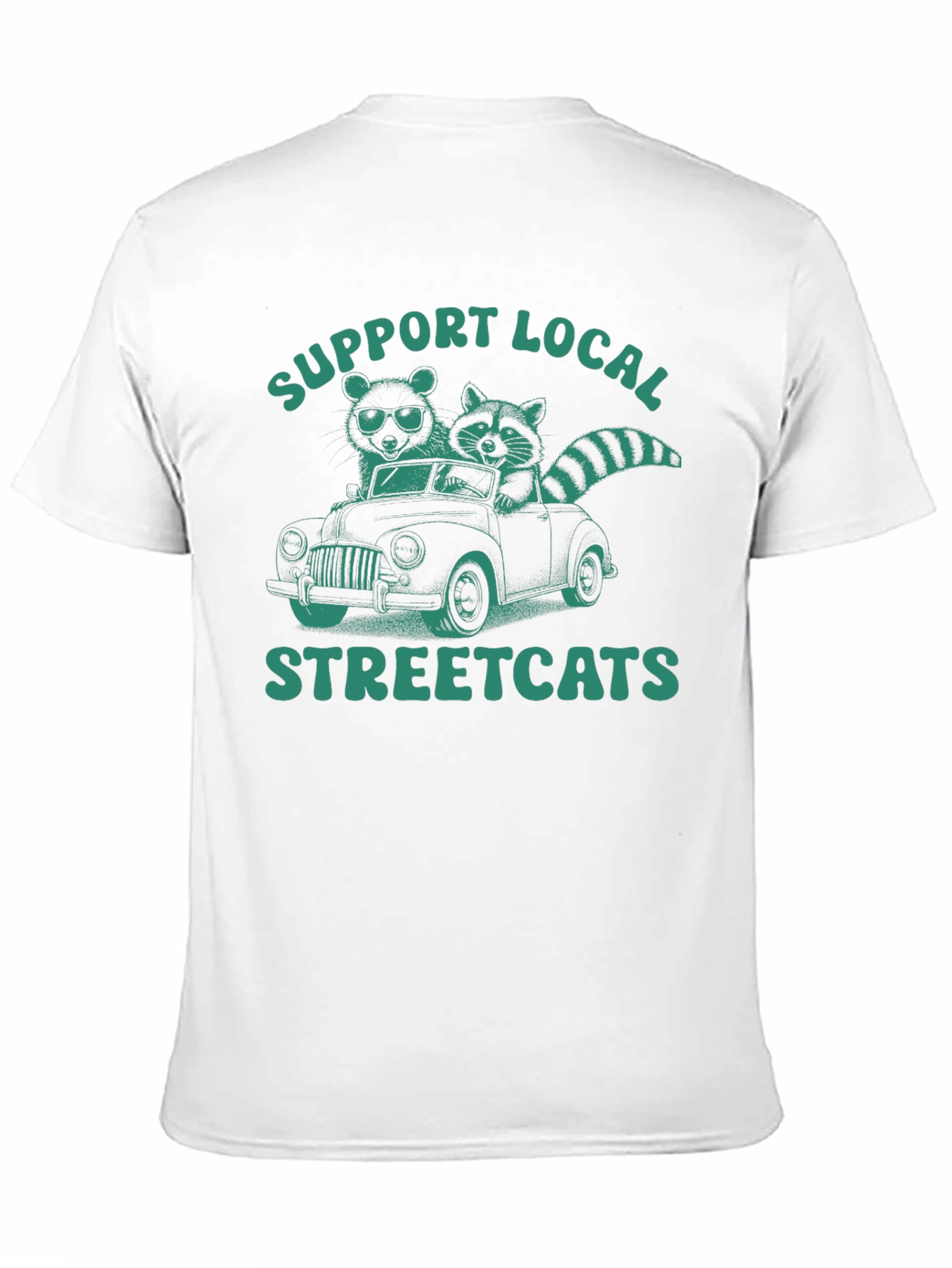 Support Local Streetcats T-Shirt
