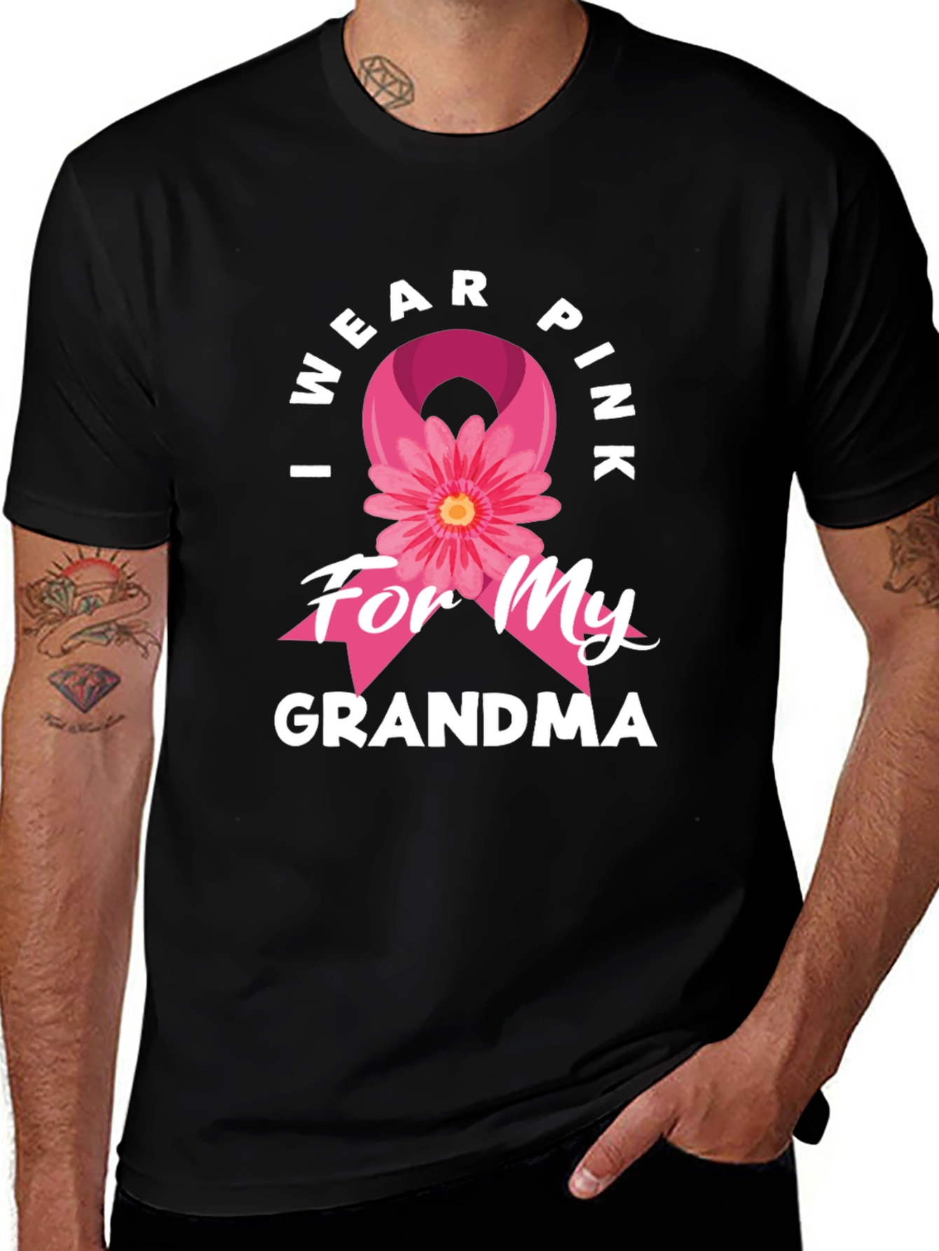 I Wear Pink For My Grandma T-Shirt