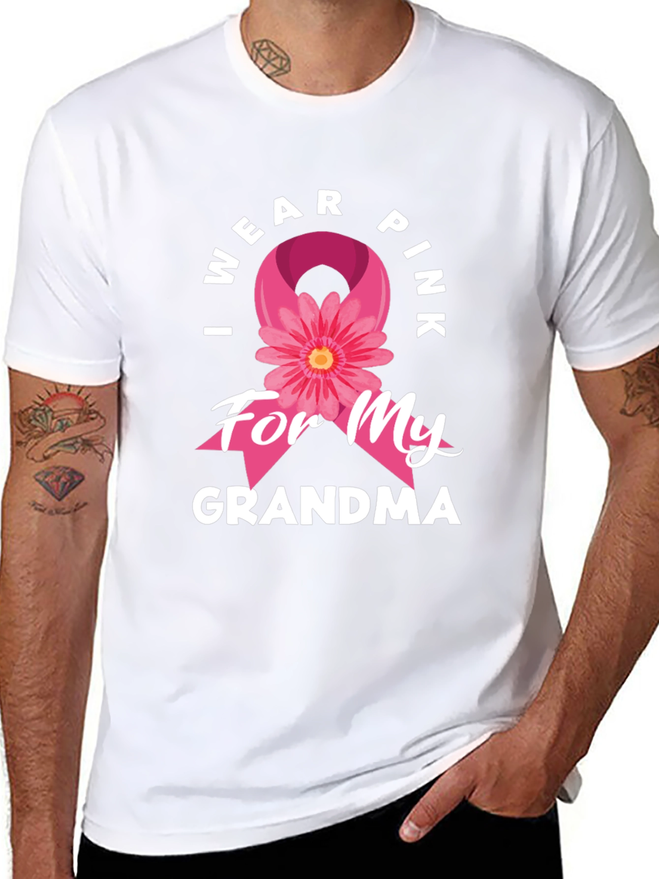 I Wear Pink For My Grandma T-Shirt