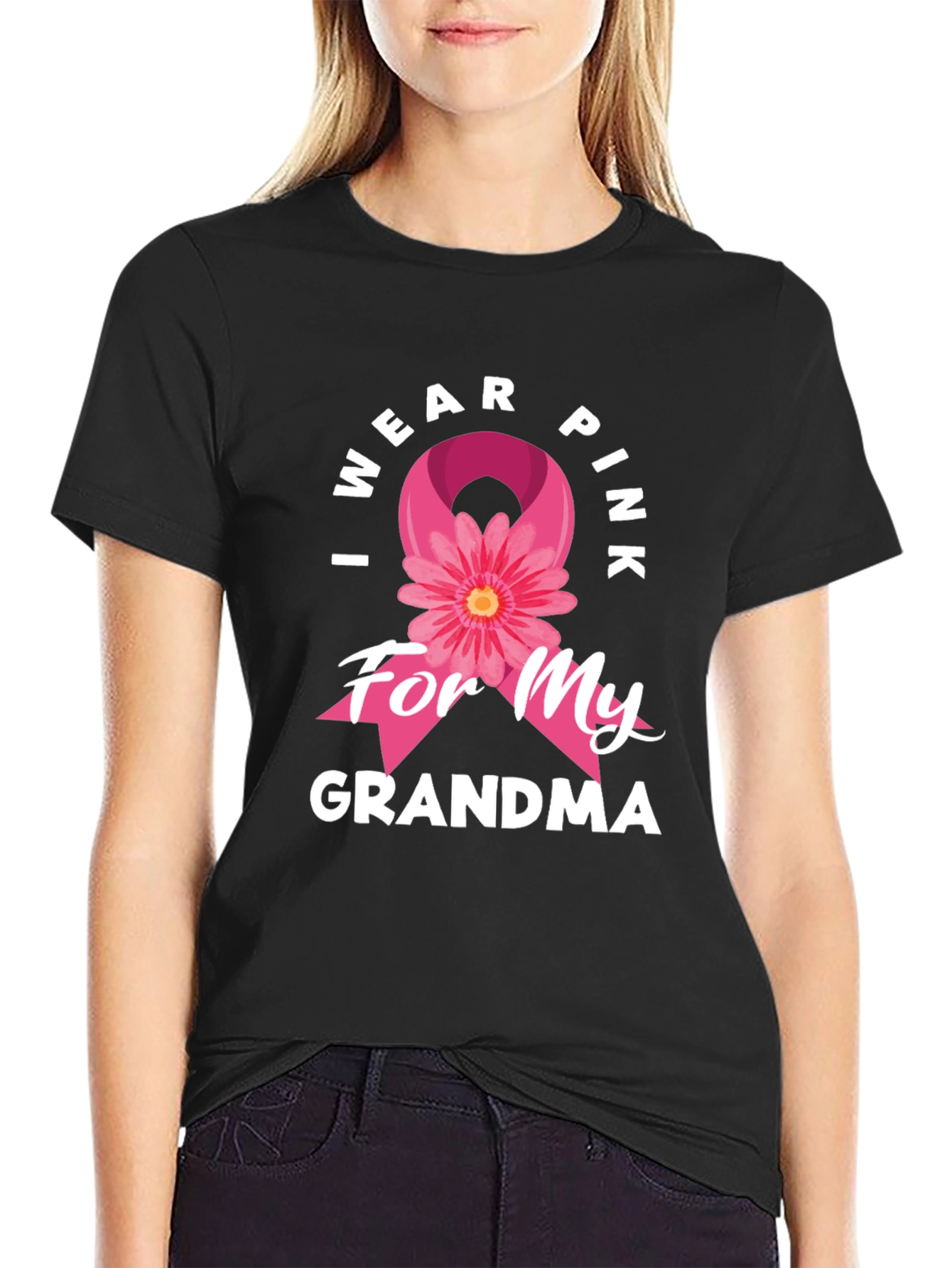 I Wear Pink For My Grandma T-Shirt