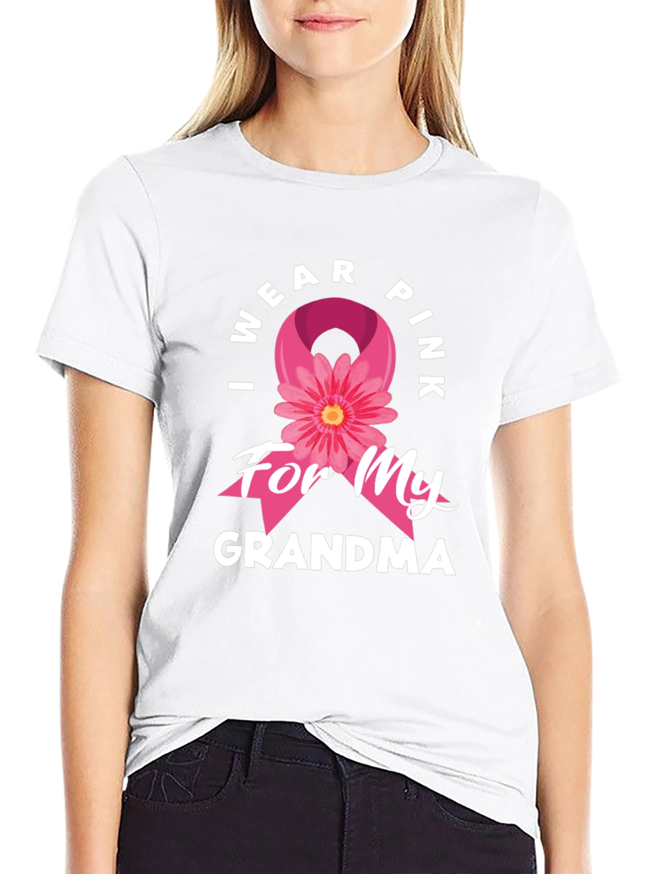 I Wear Pink For My Grandma T-Shirt