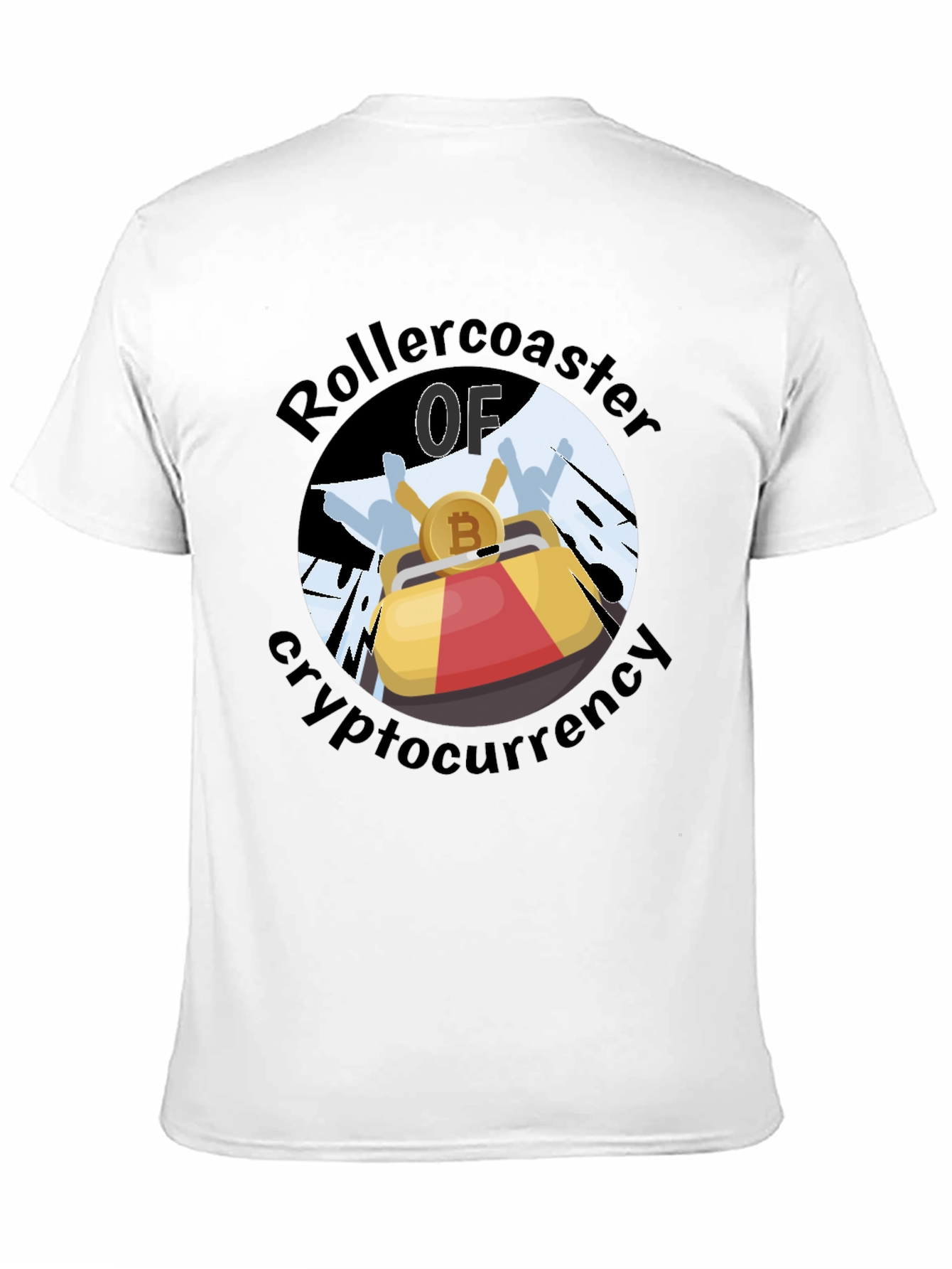 Cryptocurrency Rollercoaster T-Shirt