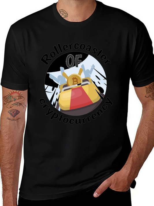 Cryptocurrency Rollercoaster T-Shirt