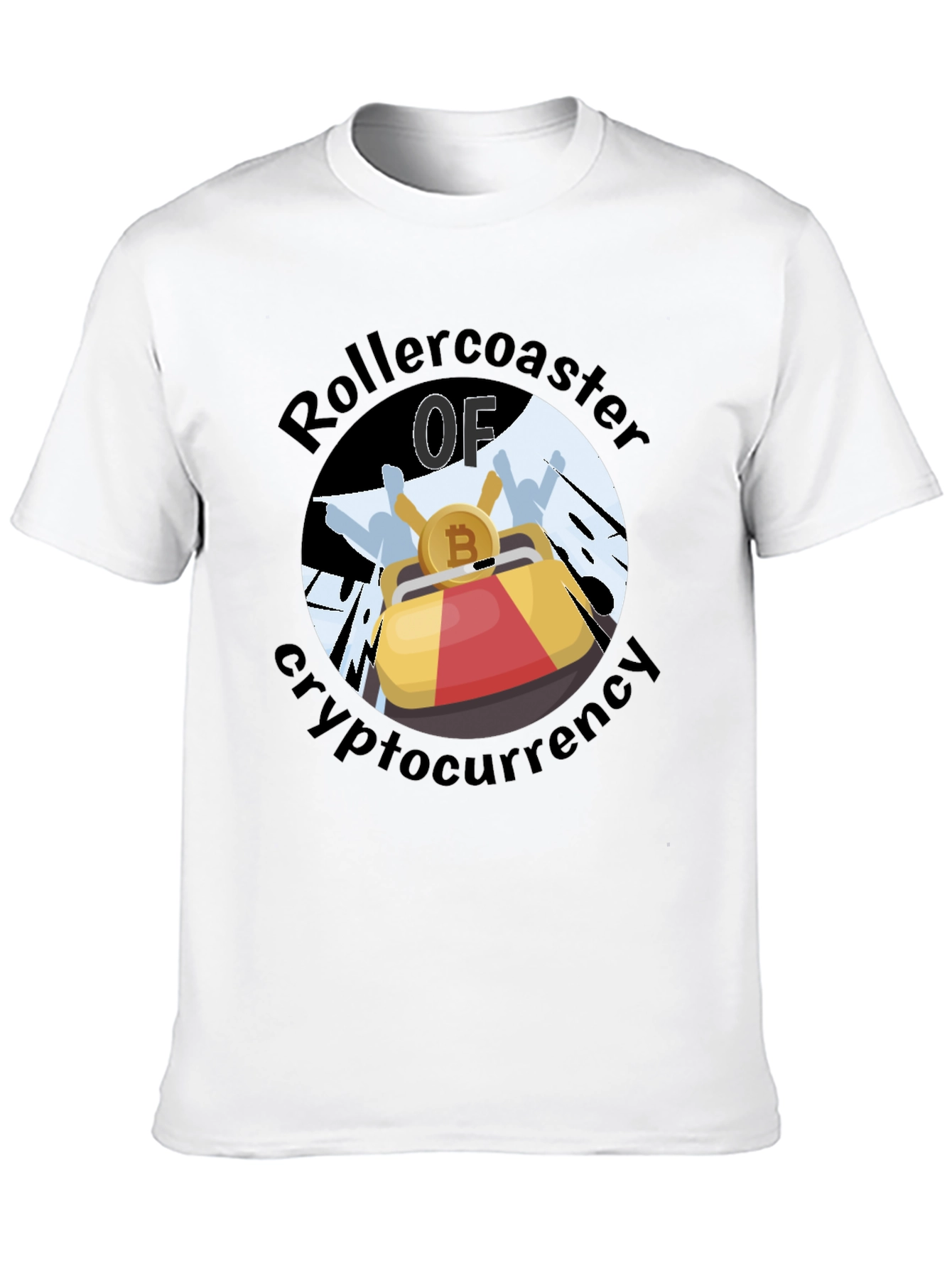 Cryptocurrency Rollercoaster T-Shirt