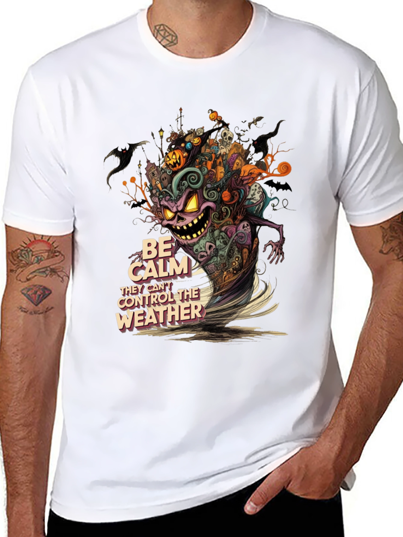 Halloween Twisted Tornado Graphic Tee